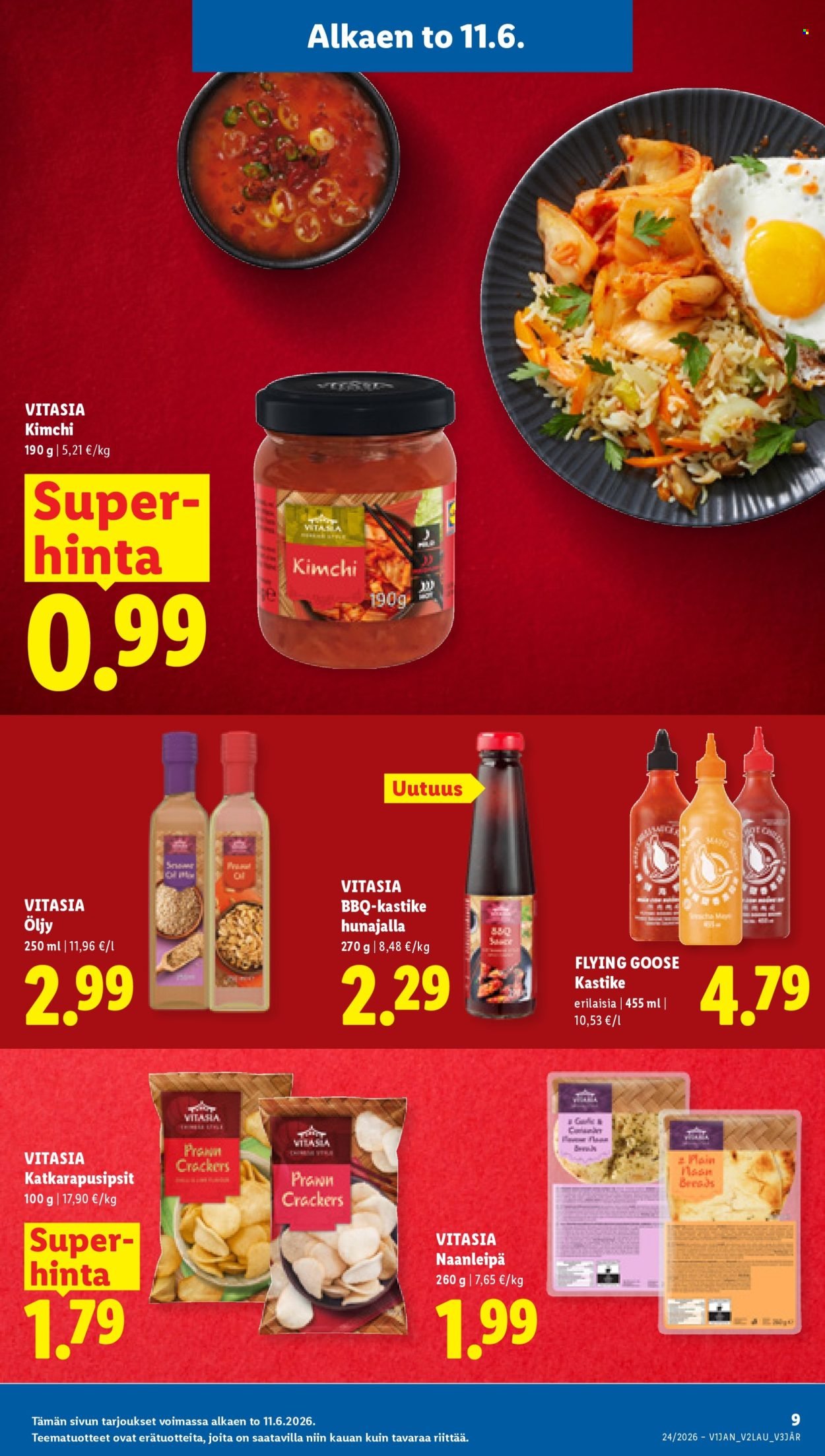 LIDL tarjoukset - Alkaen TO 11.6.2026