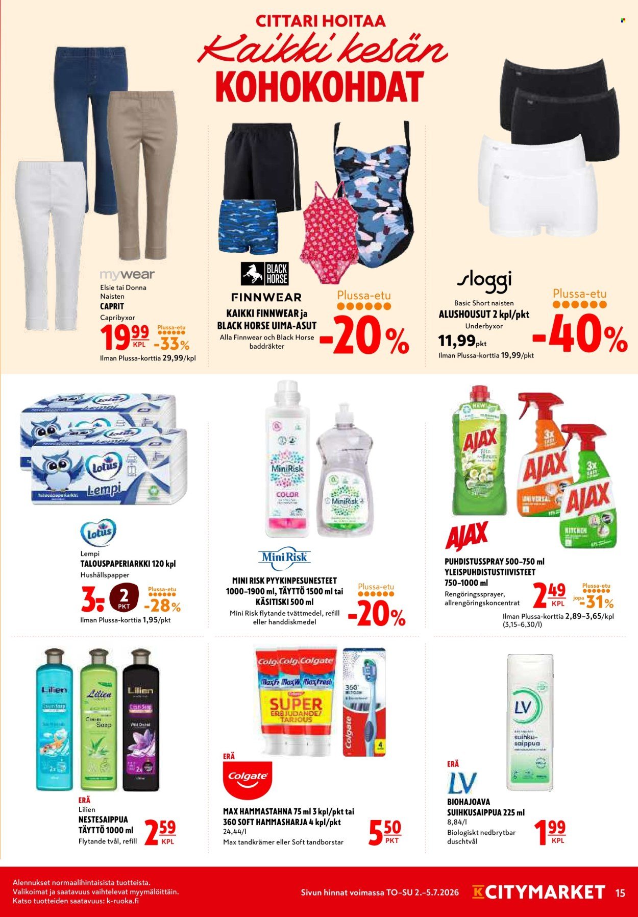 K-CITYMARKET tarjoukset - Alkaen TO 2.7.2026