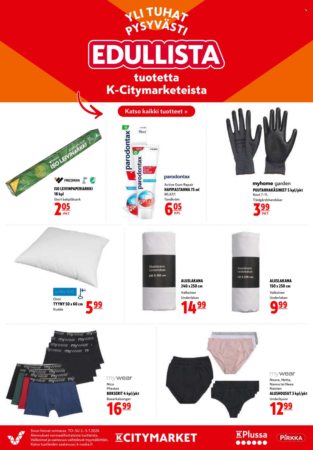 K-CITYMARKET tarjoukset - Alkaen TO 2.7.2026
