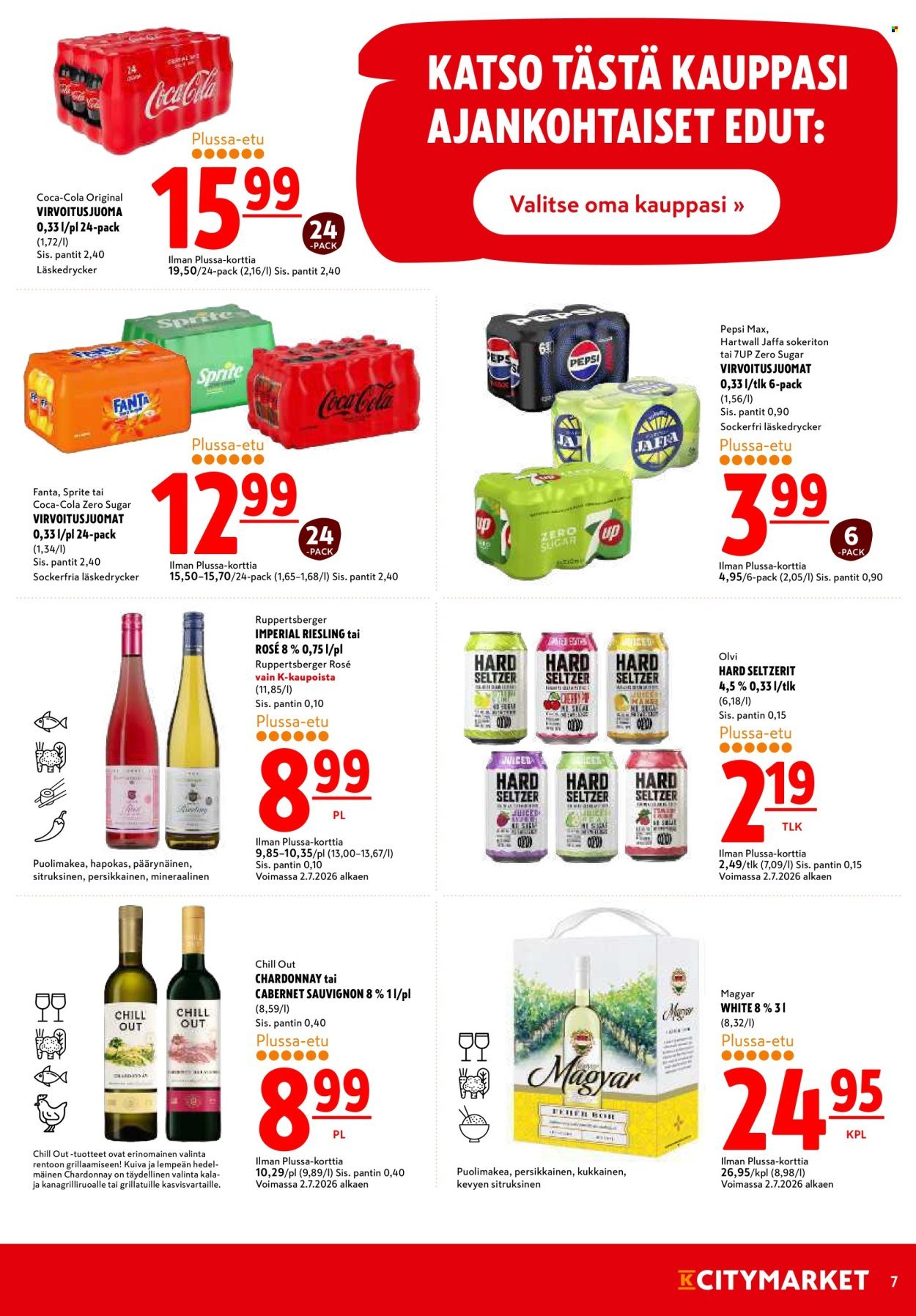 K-CITYMARKET tarjoukset - Alkaen TO 2.7.2026