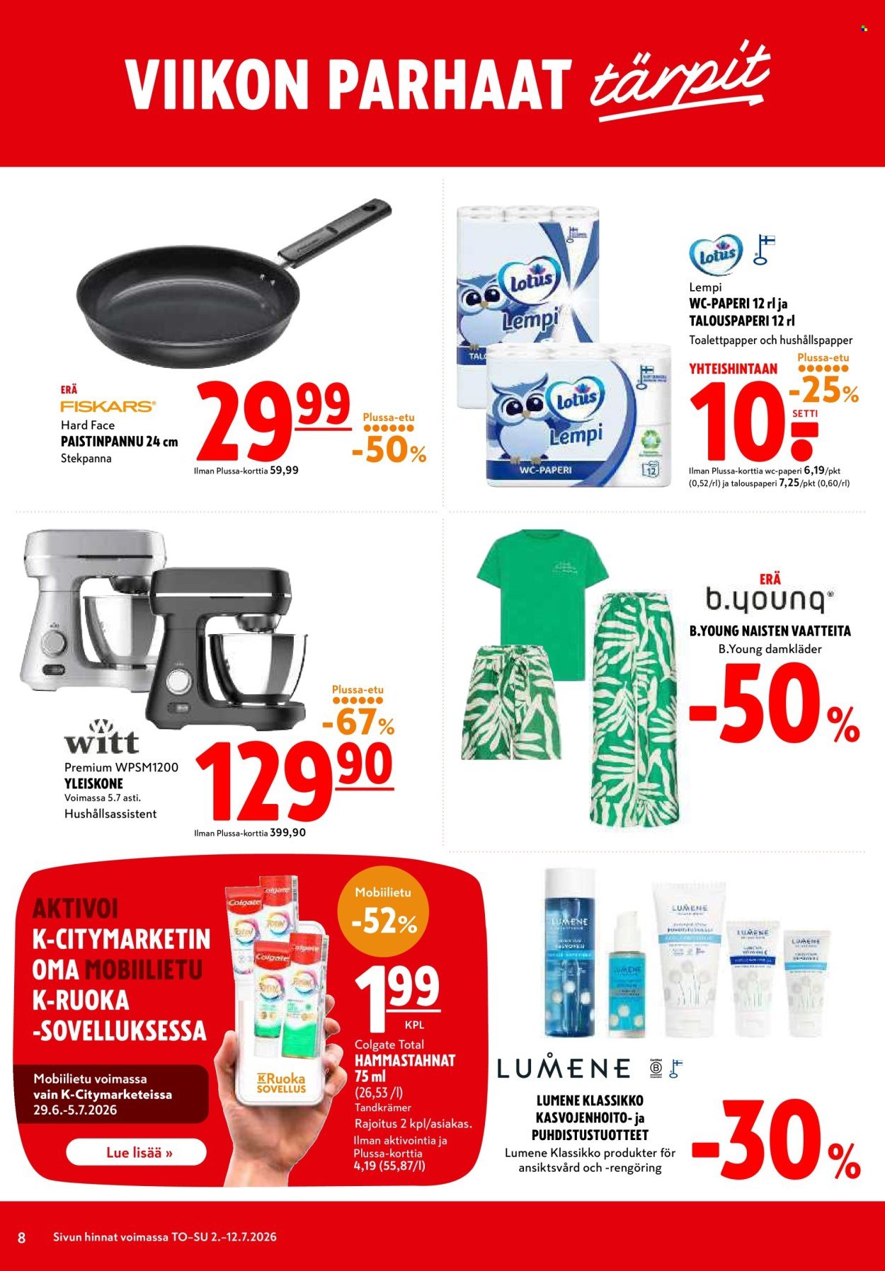 K-CITYMARKET tarjoukset - Alkaen TO 2.7.2026