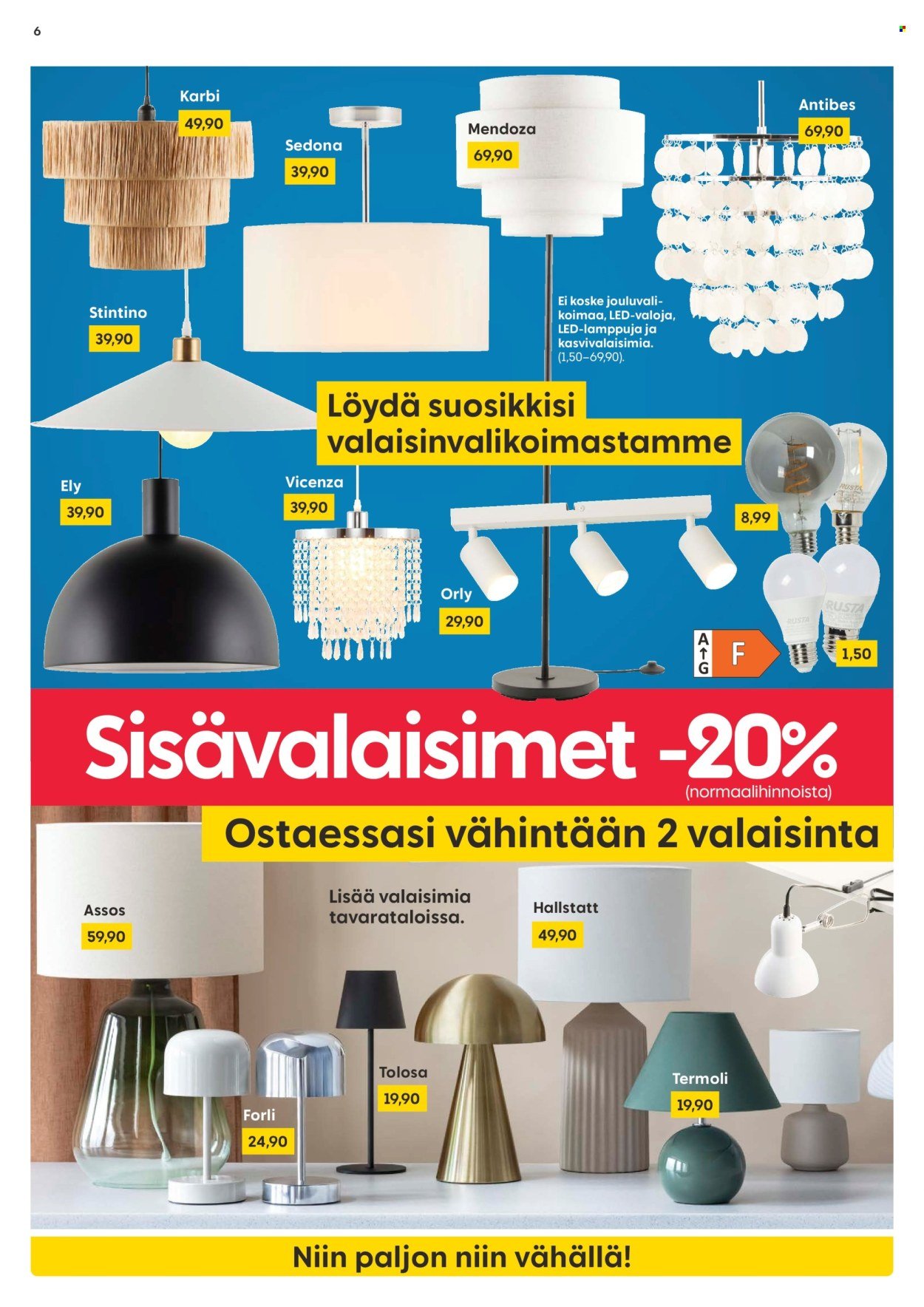 RUSTA tarjoukset - Alkaen MA 22.9.2025 (2025-09-22 - 2025-09-28)