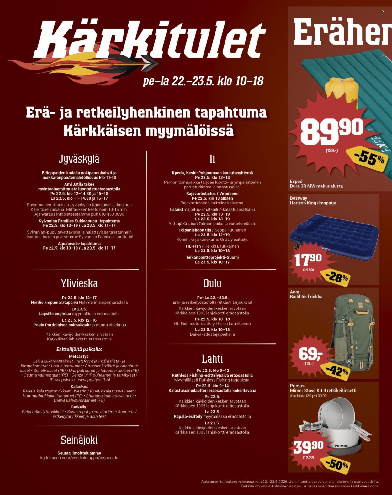 KÄRKKÄINEN tarjoukset - Viikko # 21 Toukokuu 2026