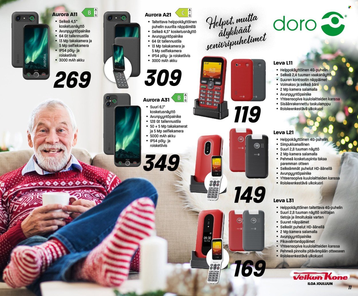 VEIKON KONE tarjoukset - Alkaen TI 9.12.2025