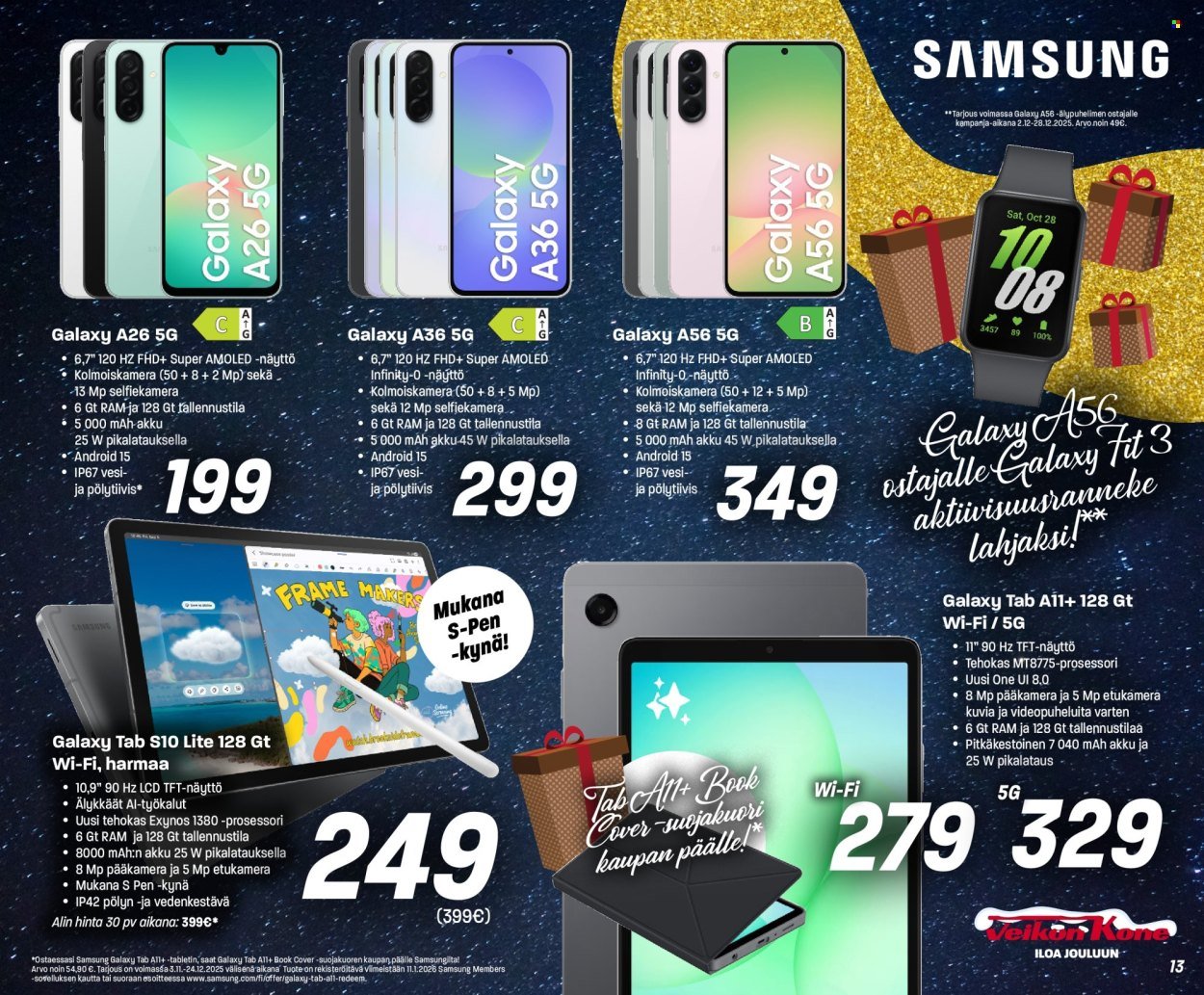 VEIKON KONE tarjoukset - Alkaen TI 9.12.2025