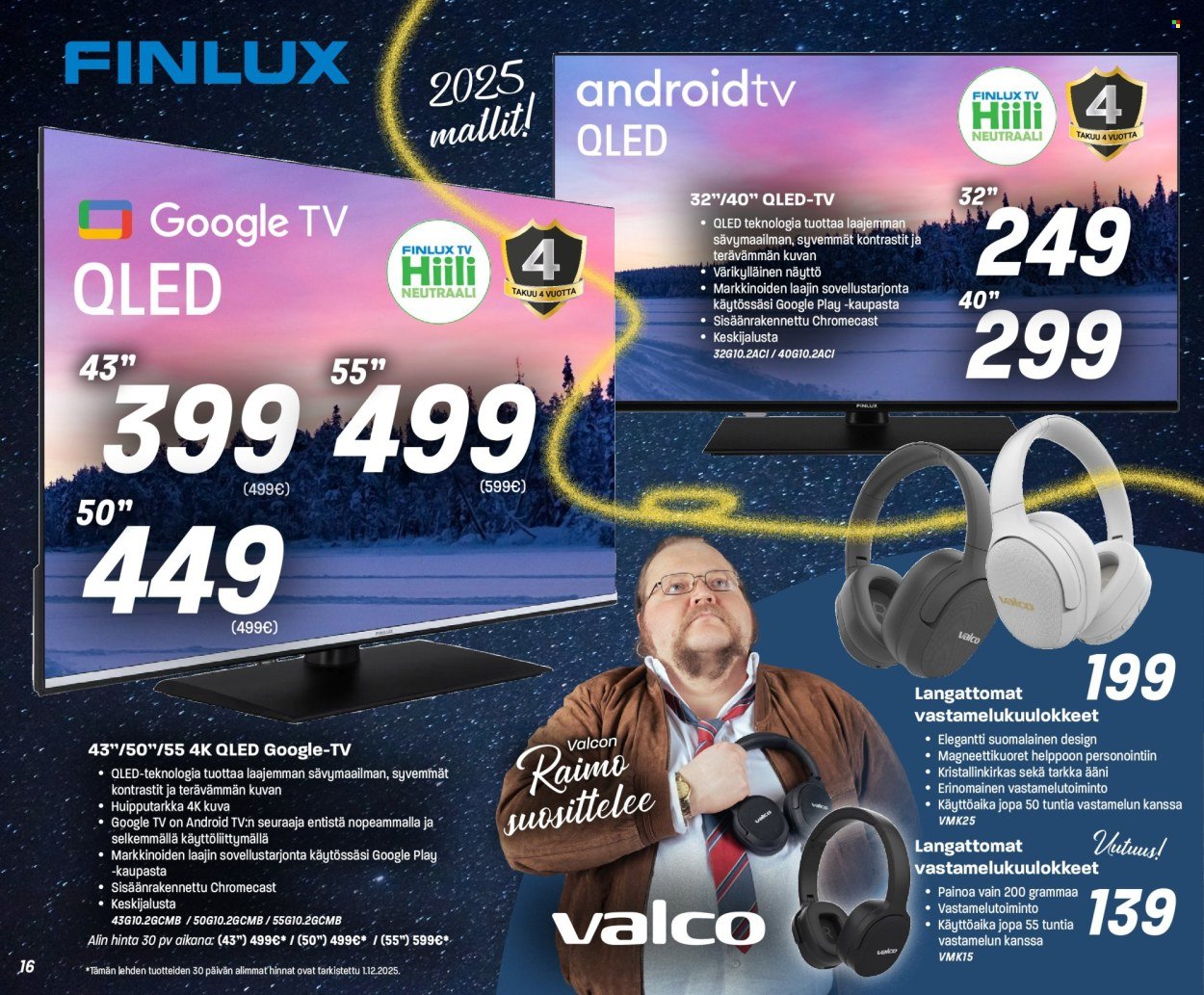 VEIKON KONE tarjoukset - Alkaen TI 9.12.2025