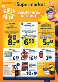 K-SUPERMARKET tarjoukset - Syötävän hyviä tarjouksia