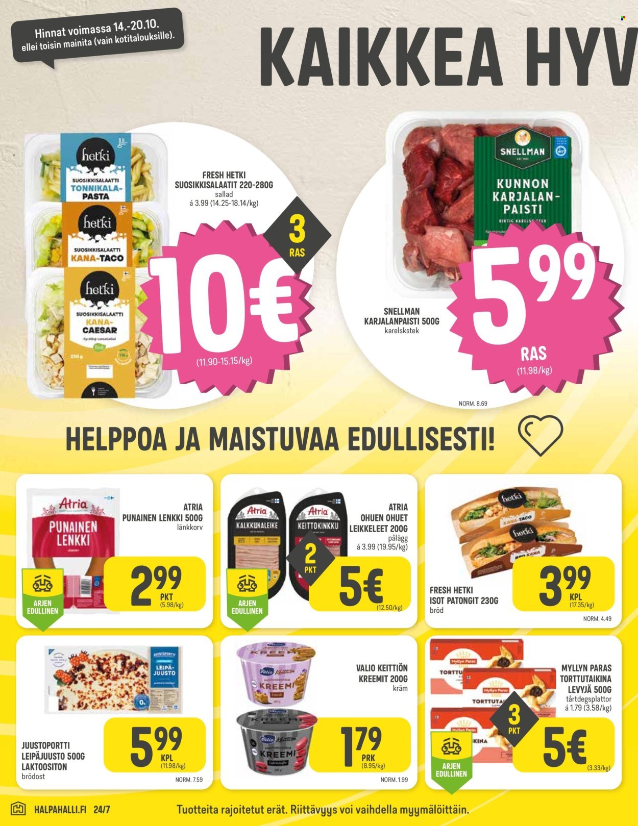 HALPAHALLI tarjoukset - Uusin tarjouslehtemme