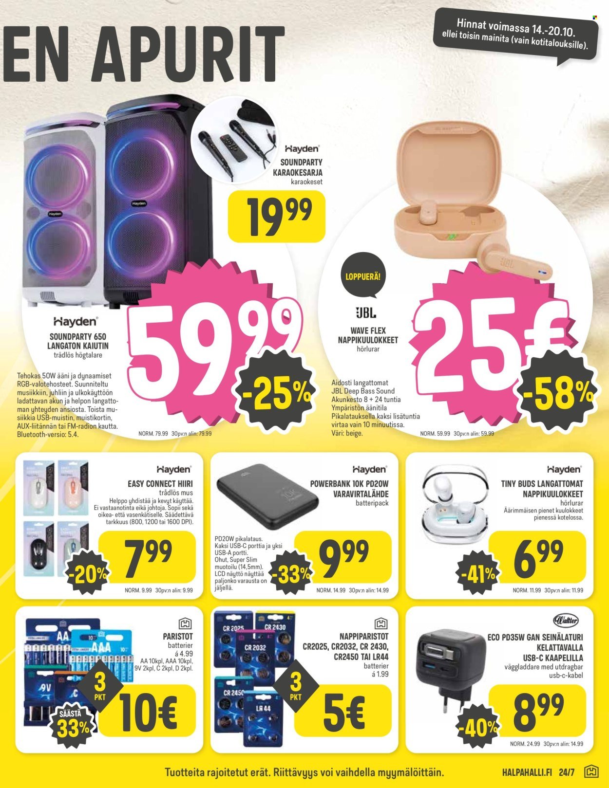 HALPAHALLI tarjoukset - Uusin tarjouslehtemme