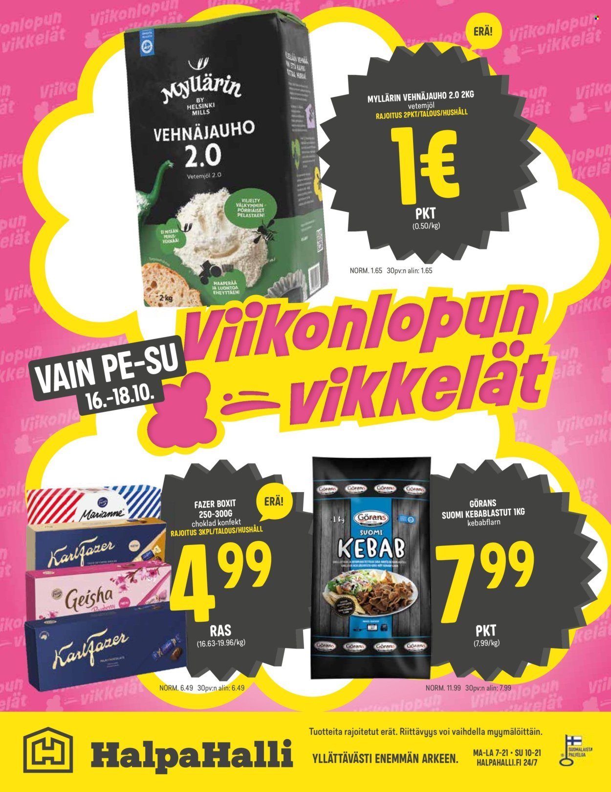 HALPAHALLI tarjoukset - Uusin tarjouslehtemme