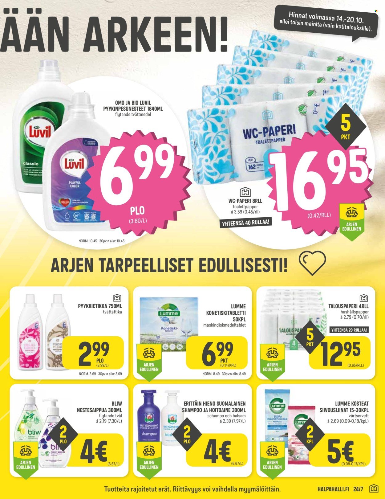 HALPAHALLI tarjoukset - Uusin tarjouslehtemme