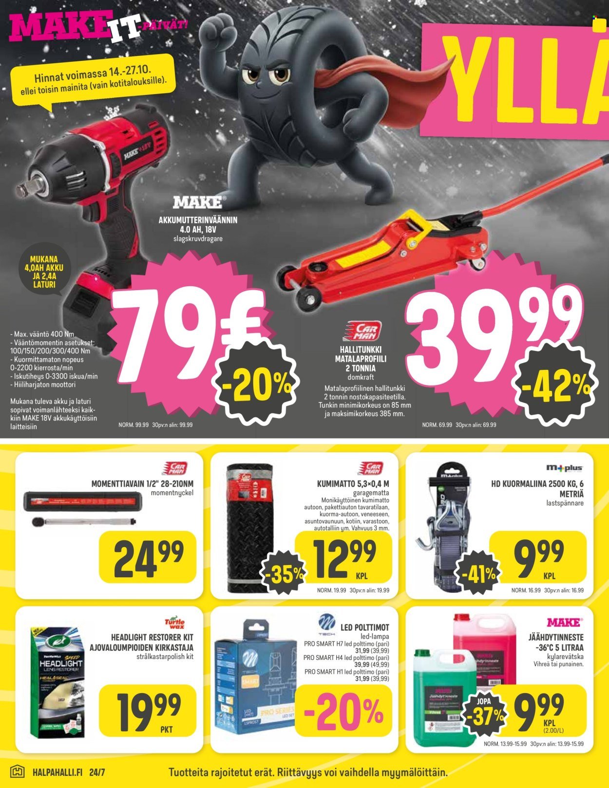 HALPAHALLI tarjoukset - Uusin tarjouslehtemme