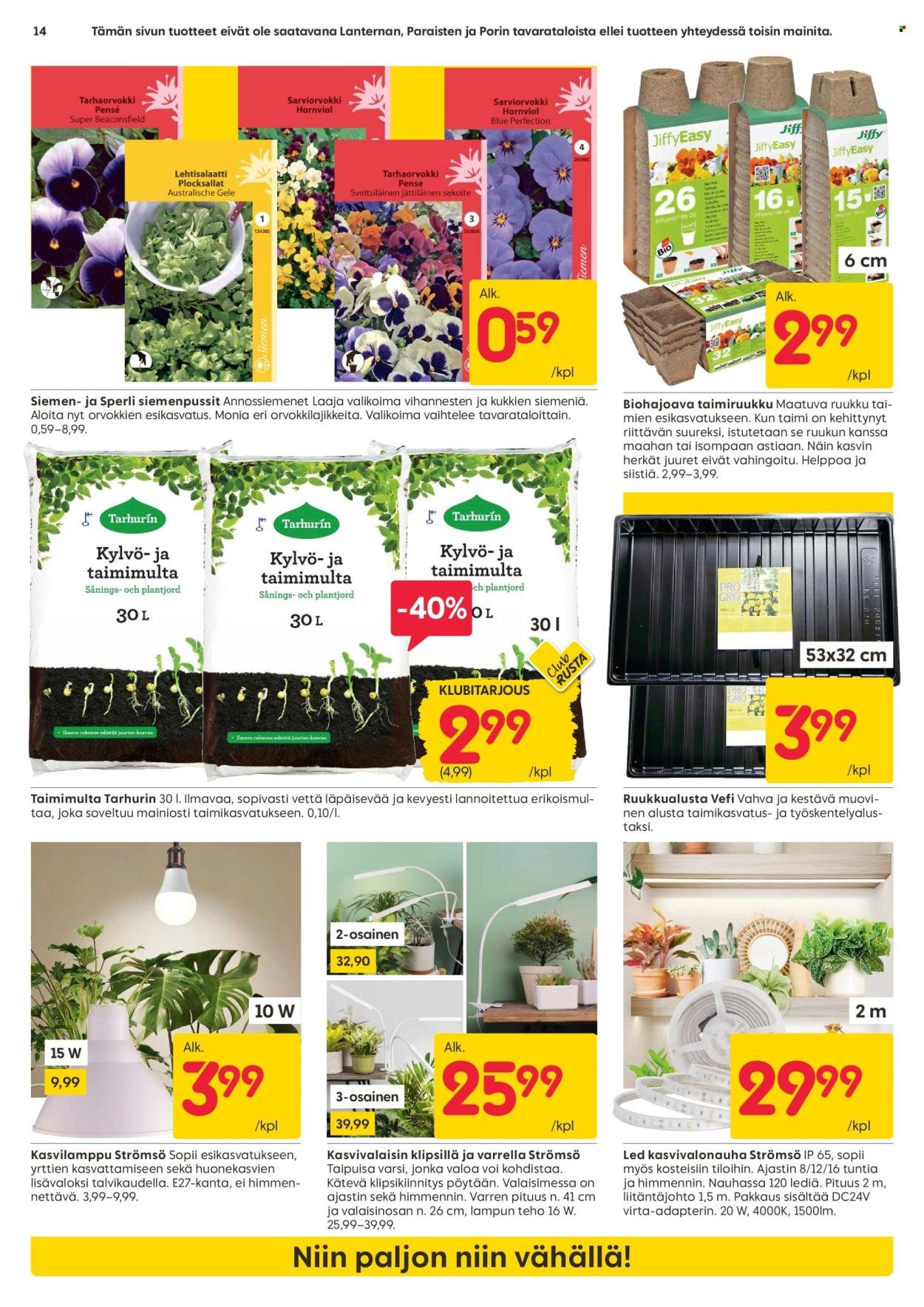 RUSTA tarjoukset - Alkaen MA 2.2.2026