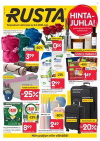 RUSTA tarjoukset - Alkaen MA 2.2.2026