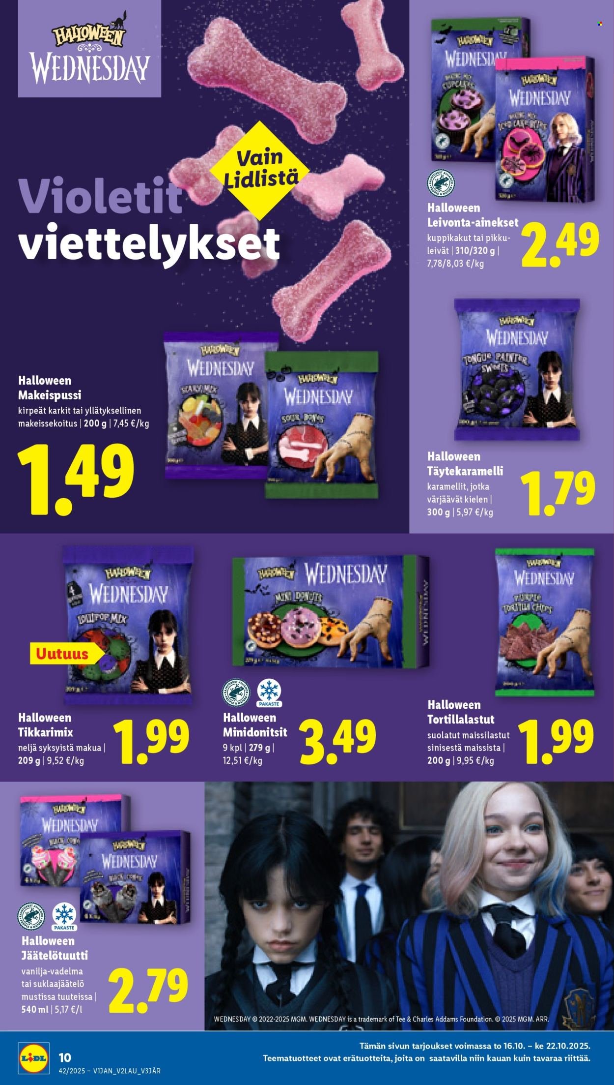 LIDL tarjoukset - Alkaen TO 16.10.2025 (2025-10-16 - 2025-10-22)