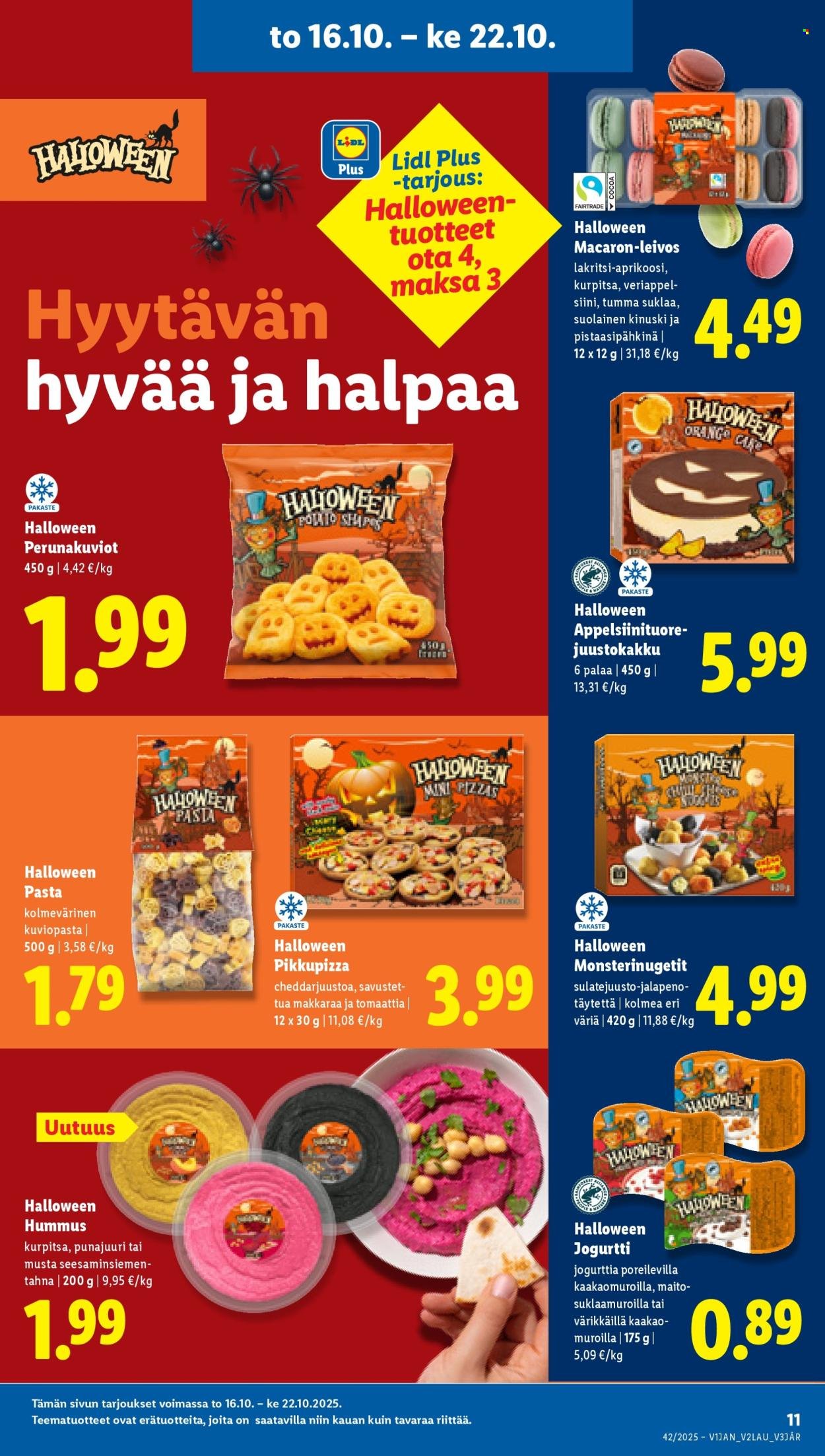 LIDL tarjoukset - Alkaen TO 16.10.2025 (2025-10-16 - 2025-10-22)