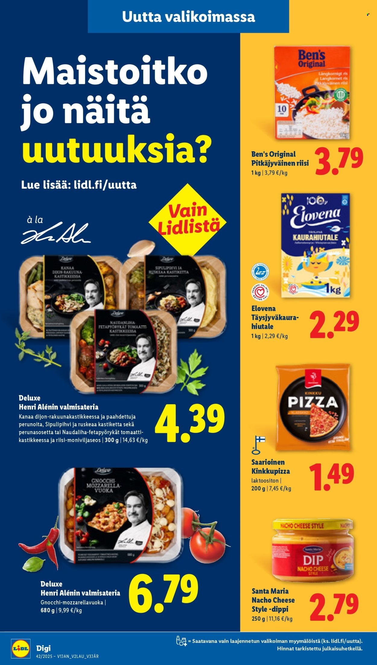 LIDL tarjoukset - Alkaen TO 16.10.2025 (2025-10-16 - 2025-10-22)