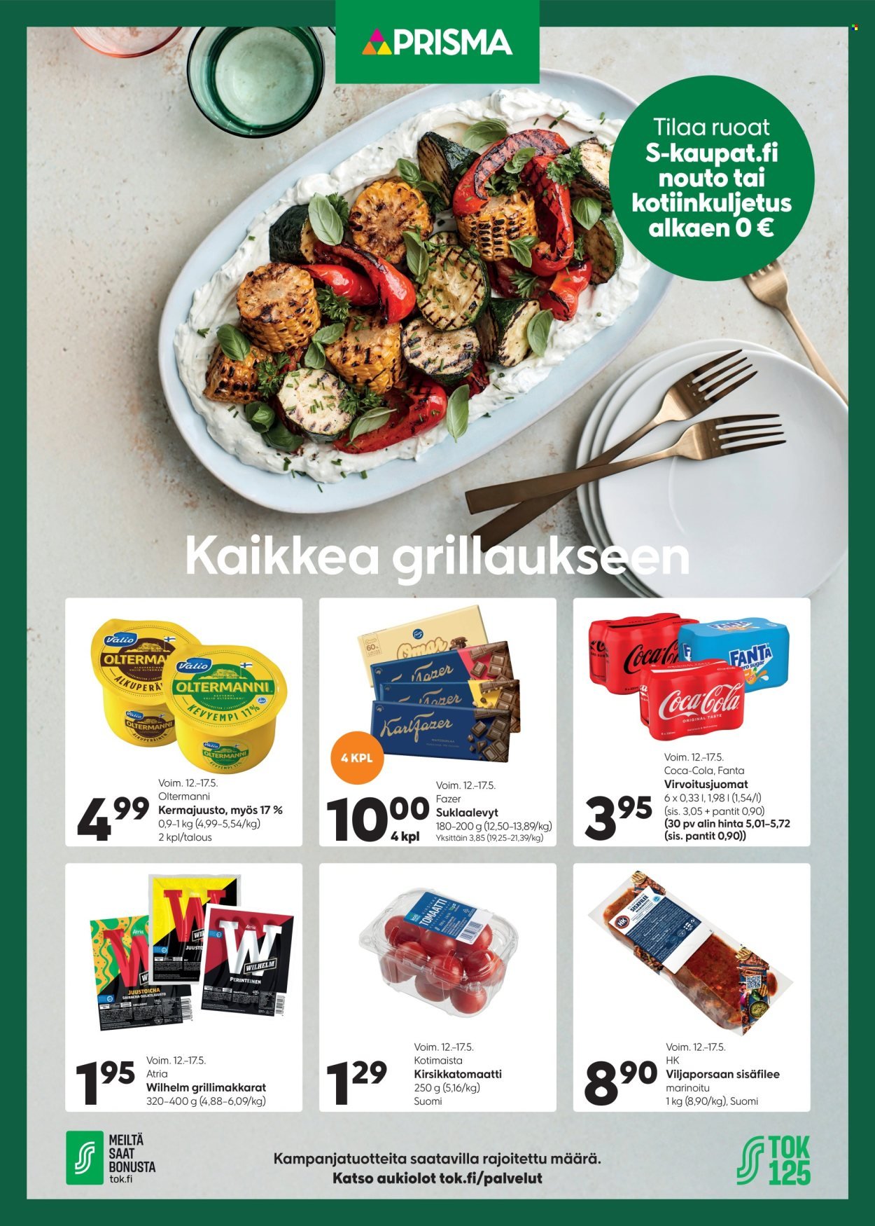 PRISMA tarjoukset - Alkaen TI 12.5.2026