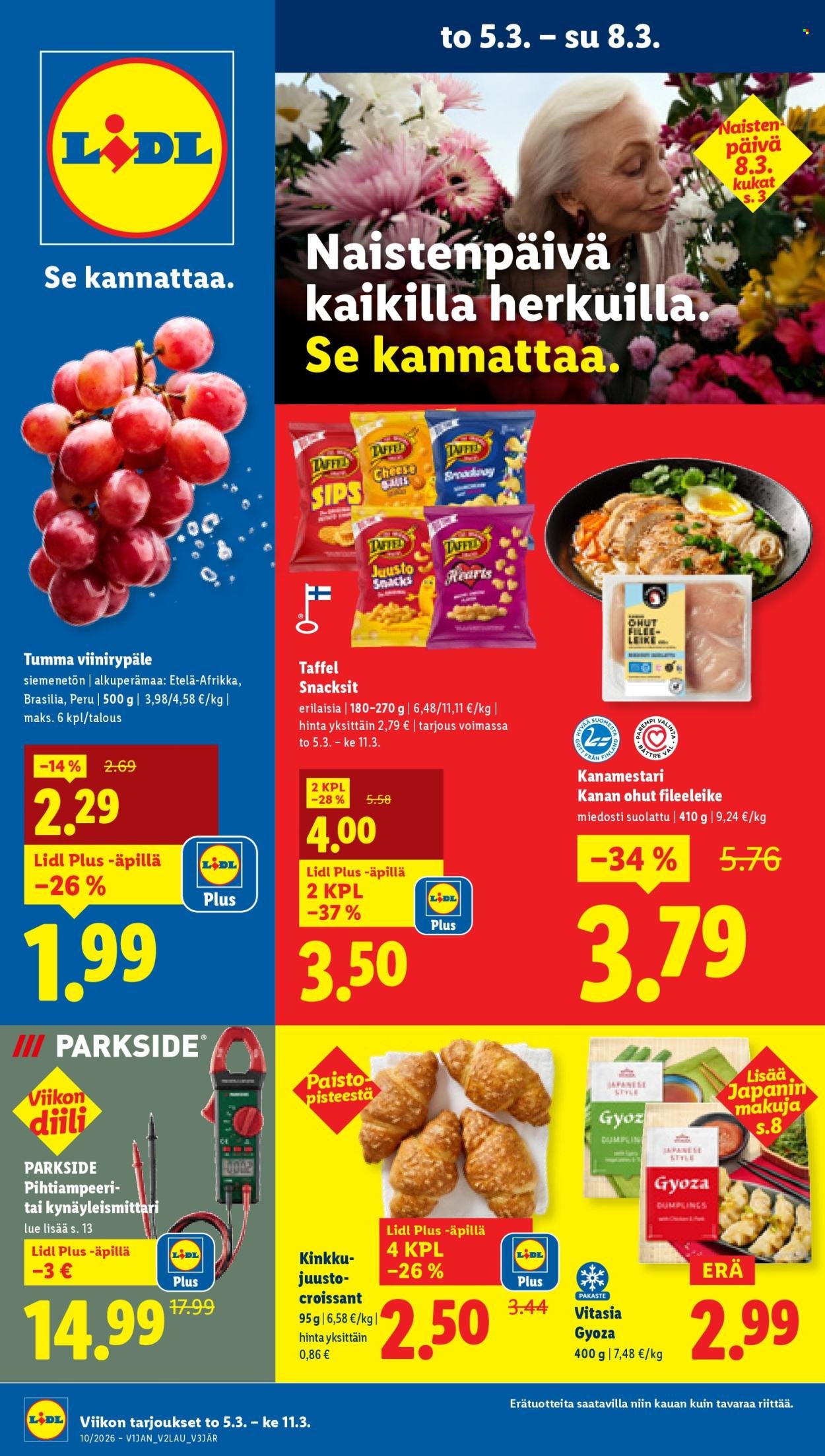 LIDL tarjoukset - Alkaen TO 5.3.2026