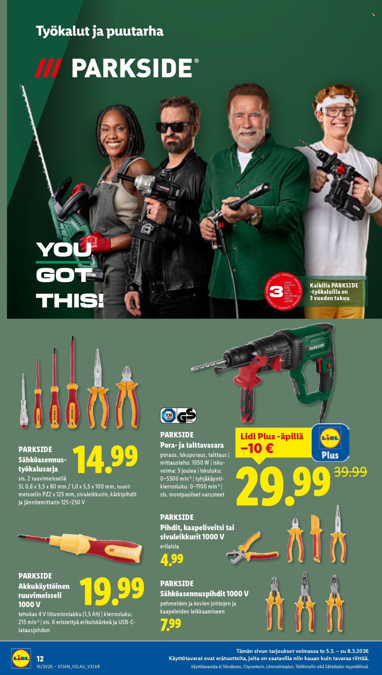 LIDL tarjoukset - Alkaen TO 5.3.2026