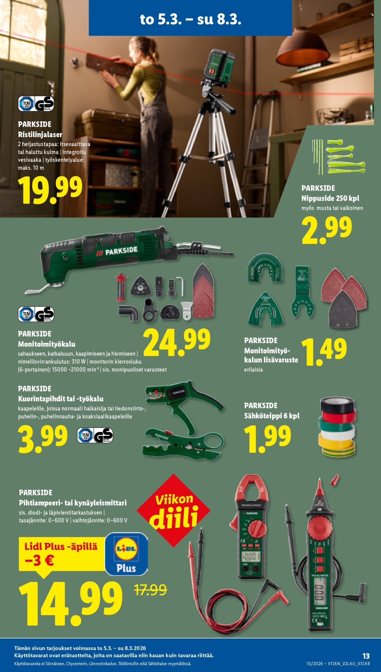 LIDL tarjoukset - Alkaen TO 5.3.2026