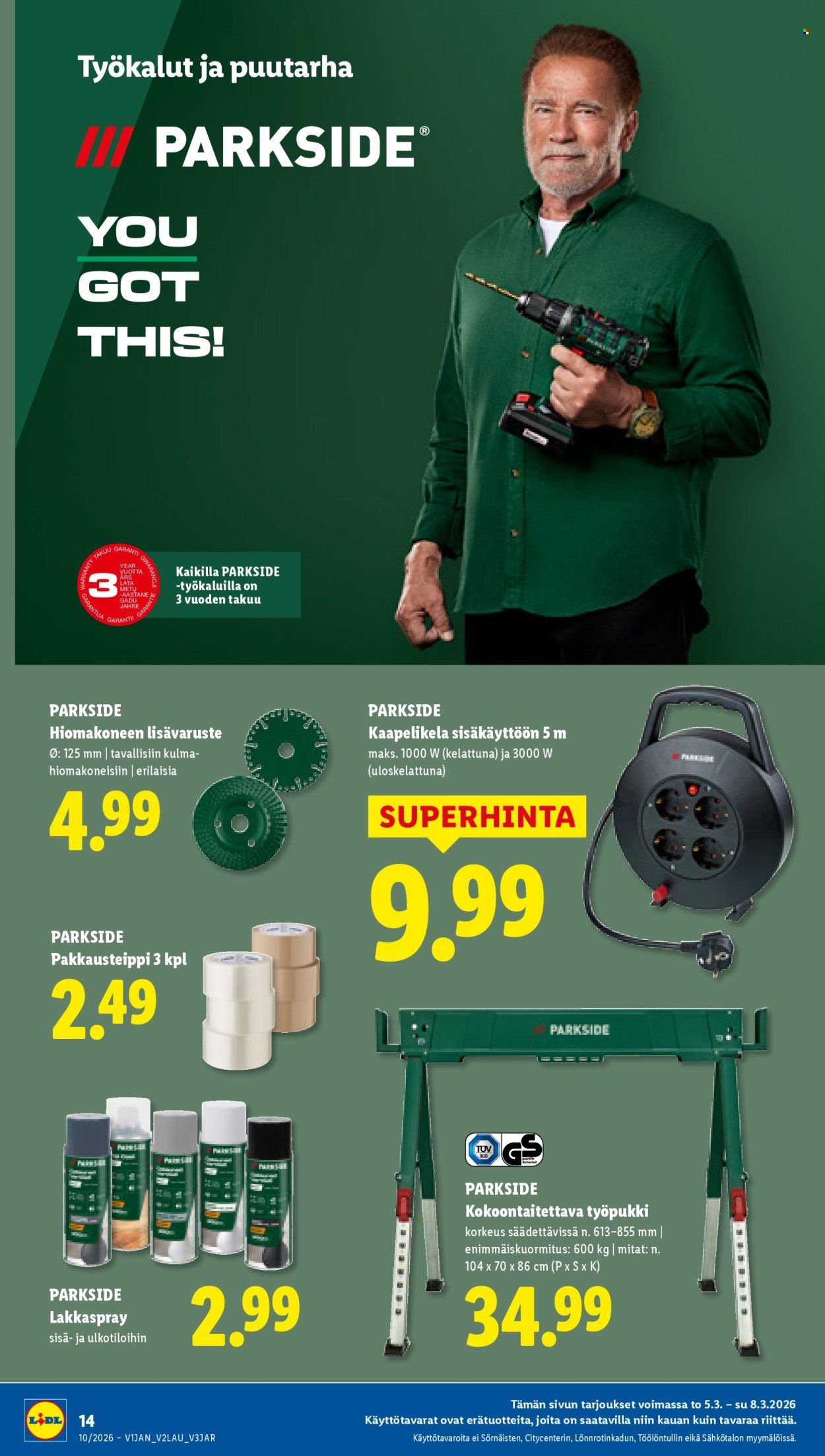 LIDL tarjoukset - Alkaen TO 5.3.2026