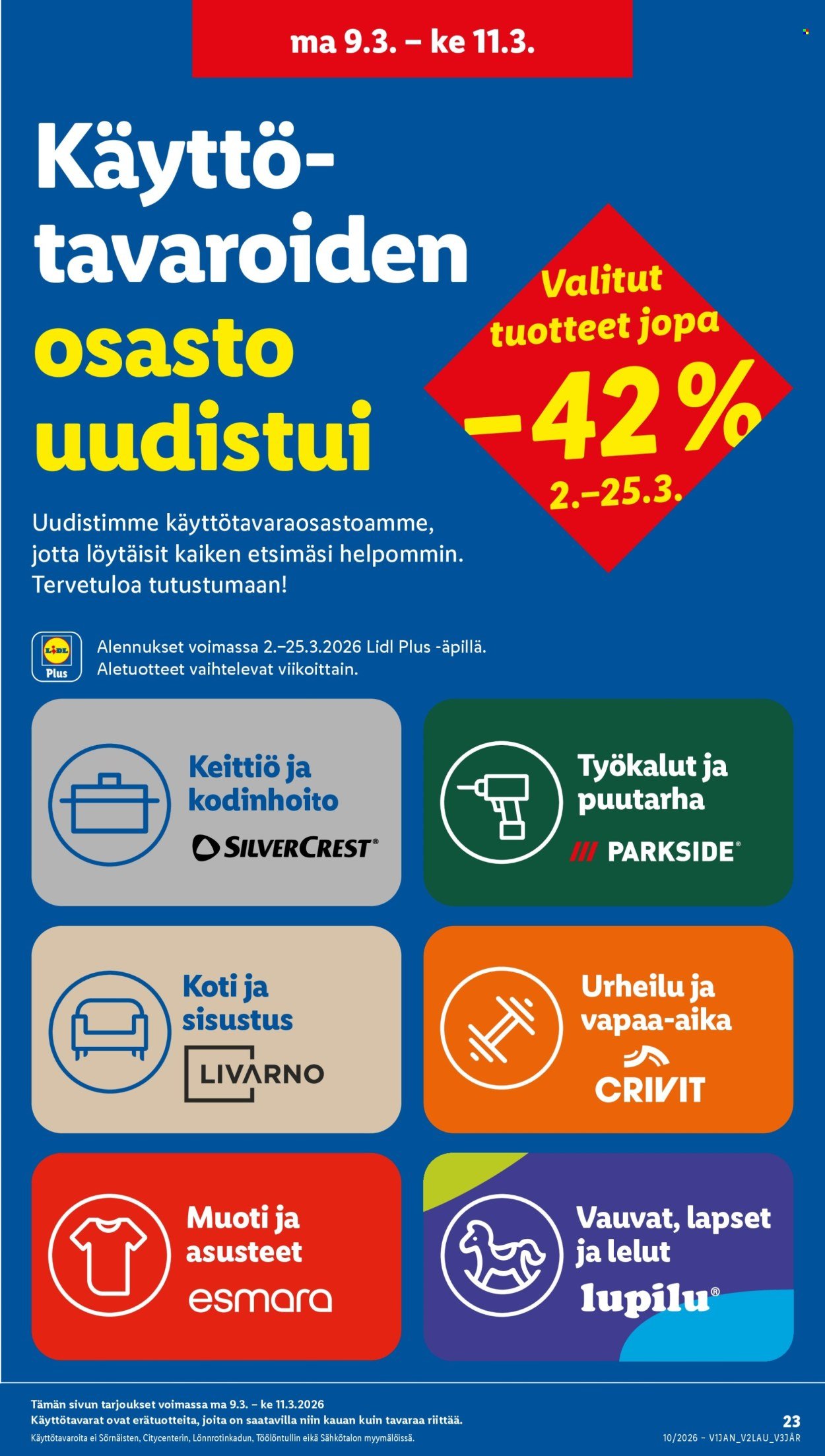 LIDL tarjoukset - Alkaen TO 5.3.2026