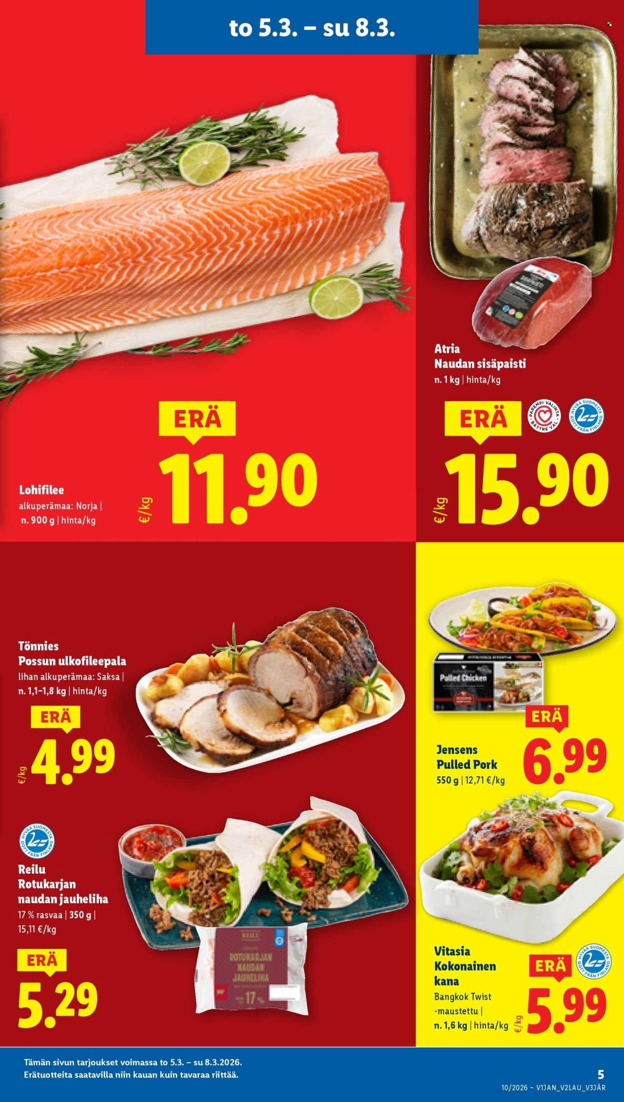 LIDL tarjoukset - Alkaen TO 5.3.2026