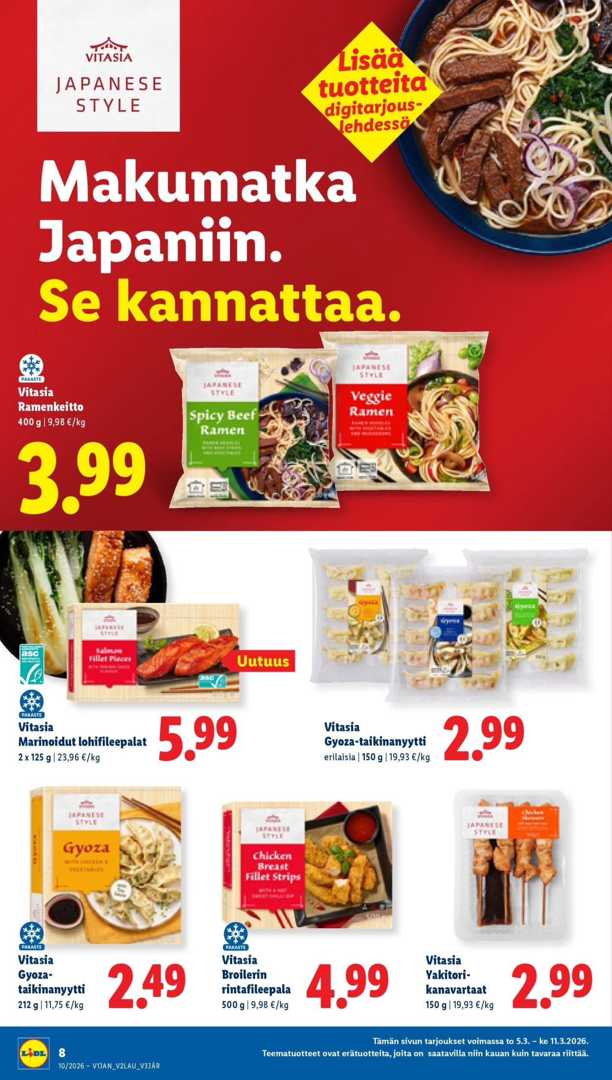 LIDL tarjoukset - Alkaen TO 5.3.2026