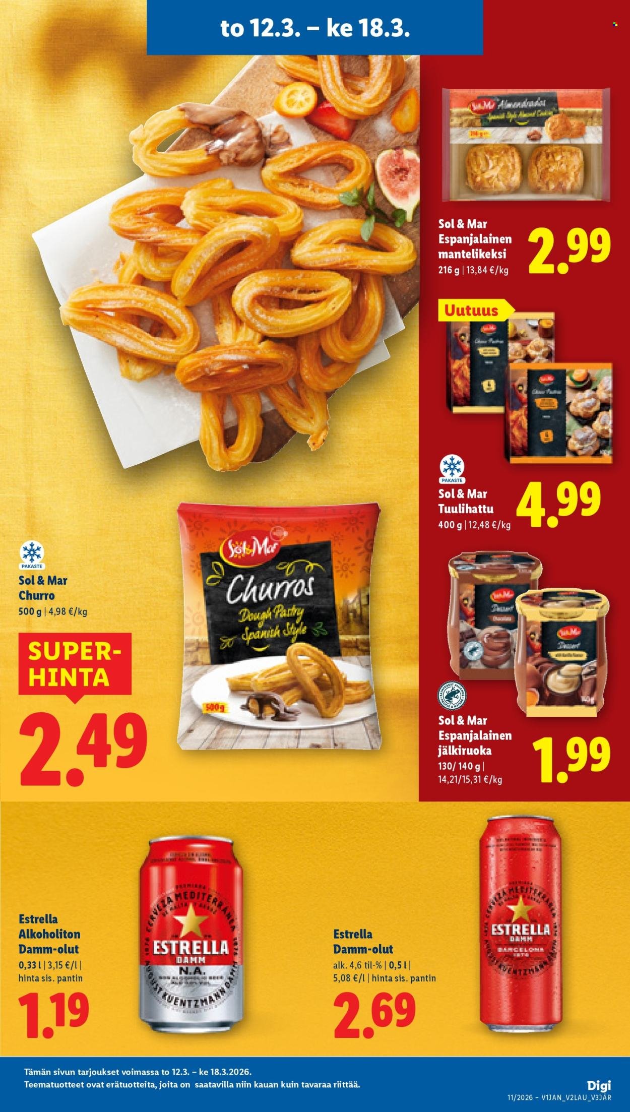 LIDL tarjoukset - Alkaen TO 12.3.2026