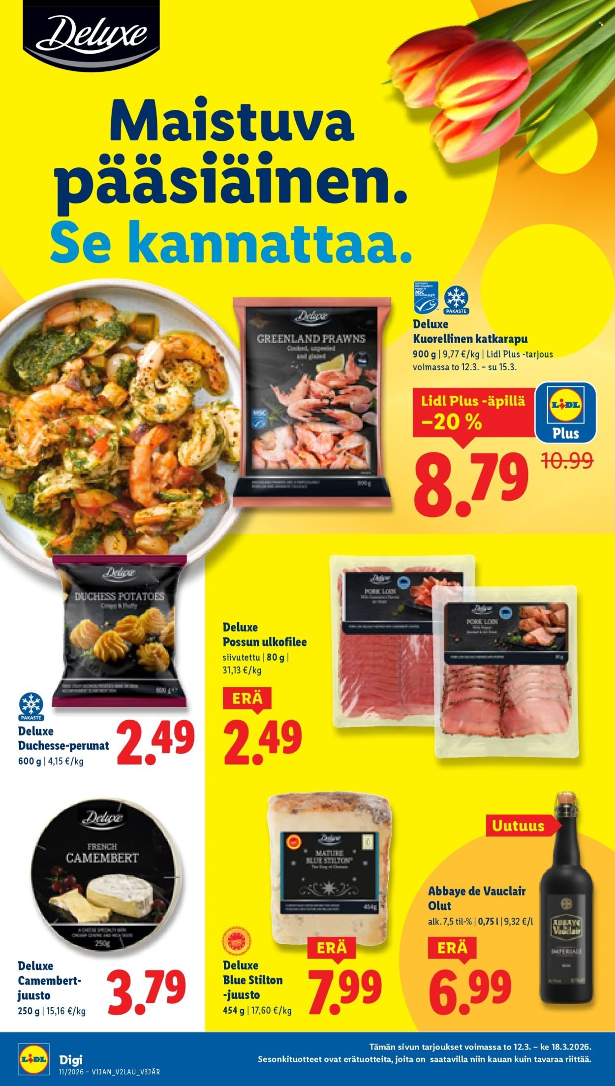 LIDL tarjoukset - Alkaen TO 12.3.2026