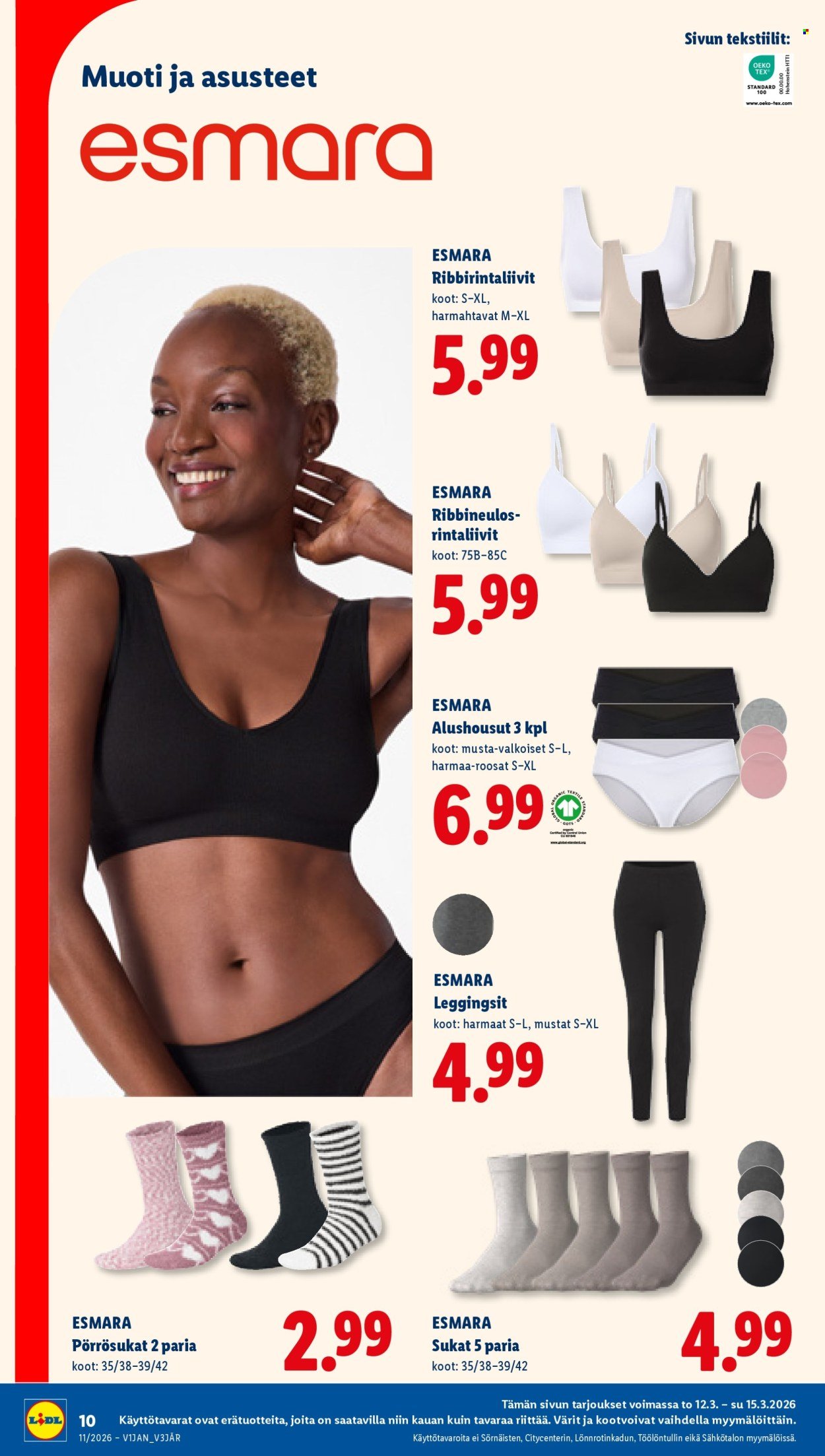 LIDL tarjoukset - Alkaen TO 12.3.2026