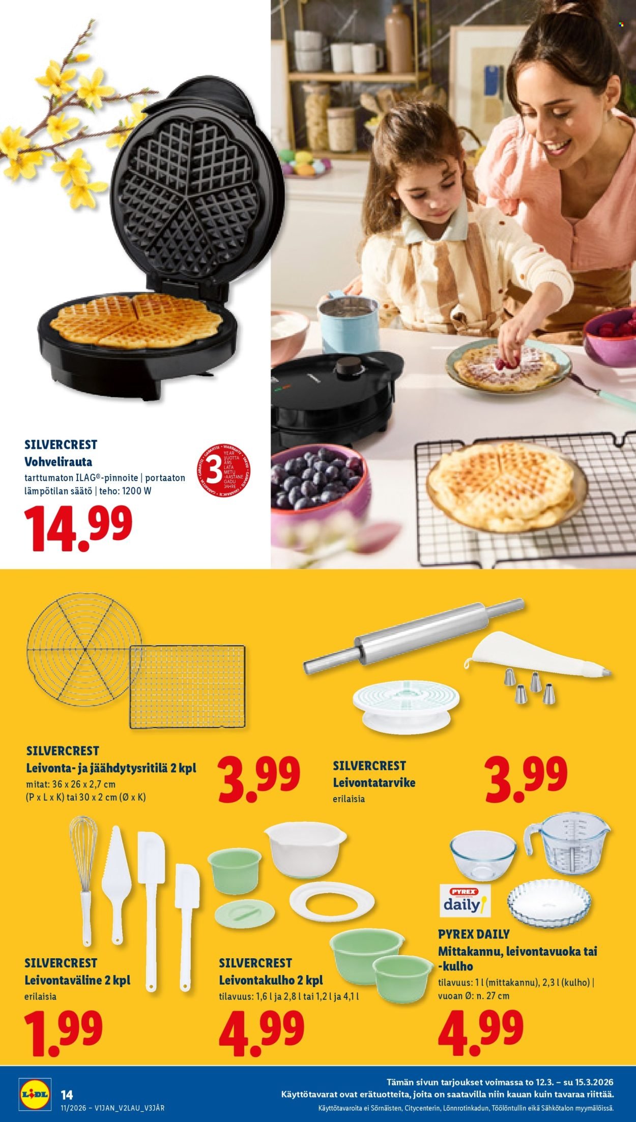 LIDL tarjoukset - Alkaen TO 12.3.2026