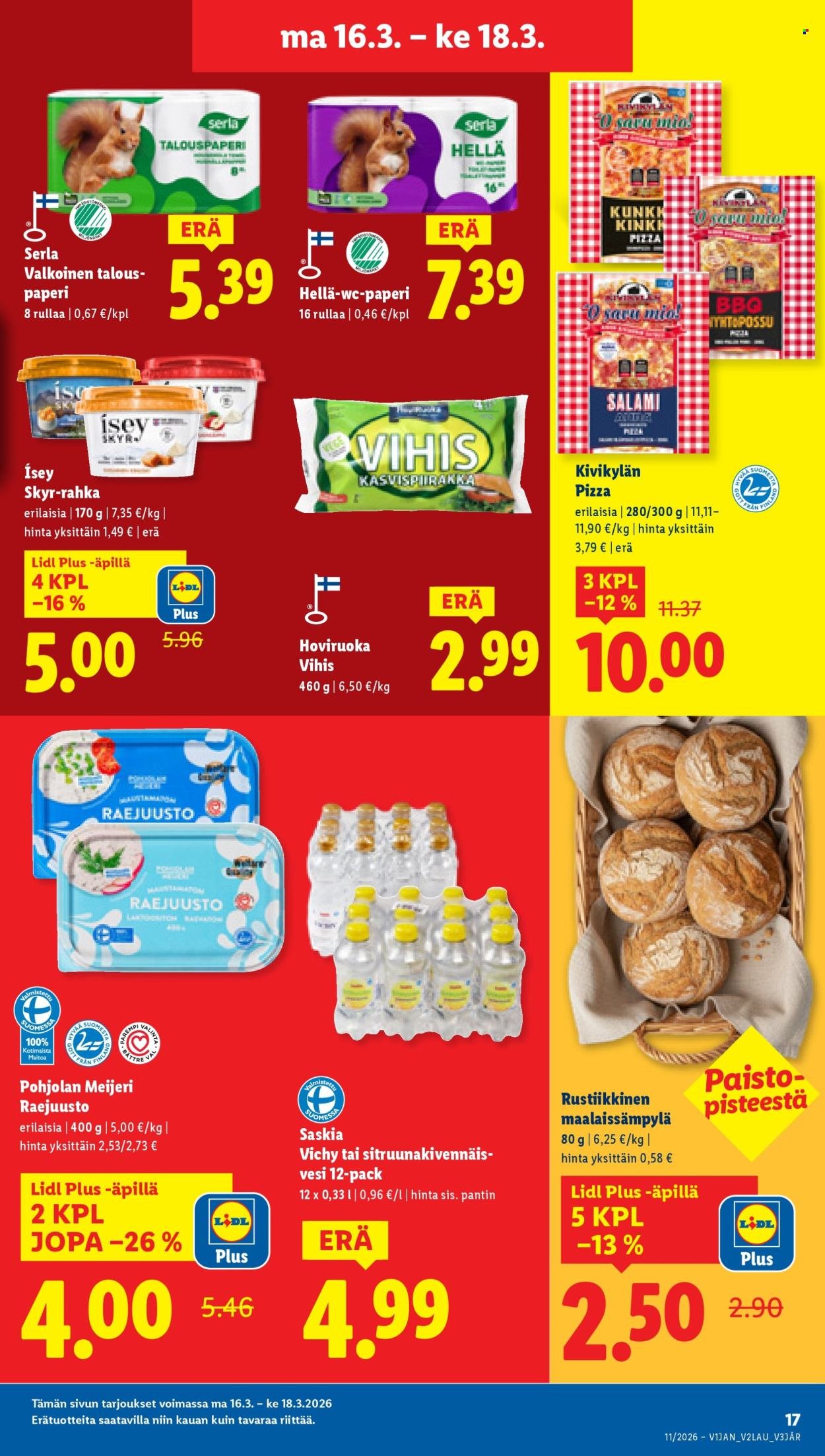 LIDL tarjoukset - Alkaen TO 12.3.2026