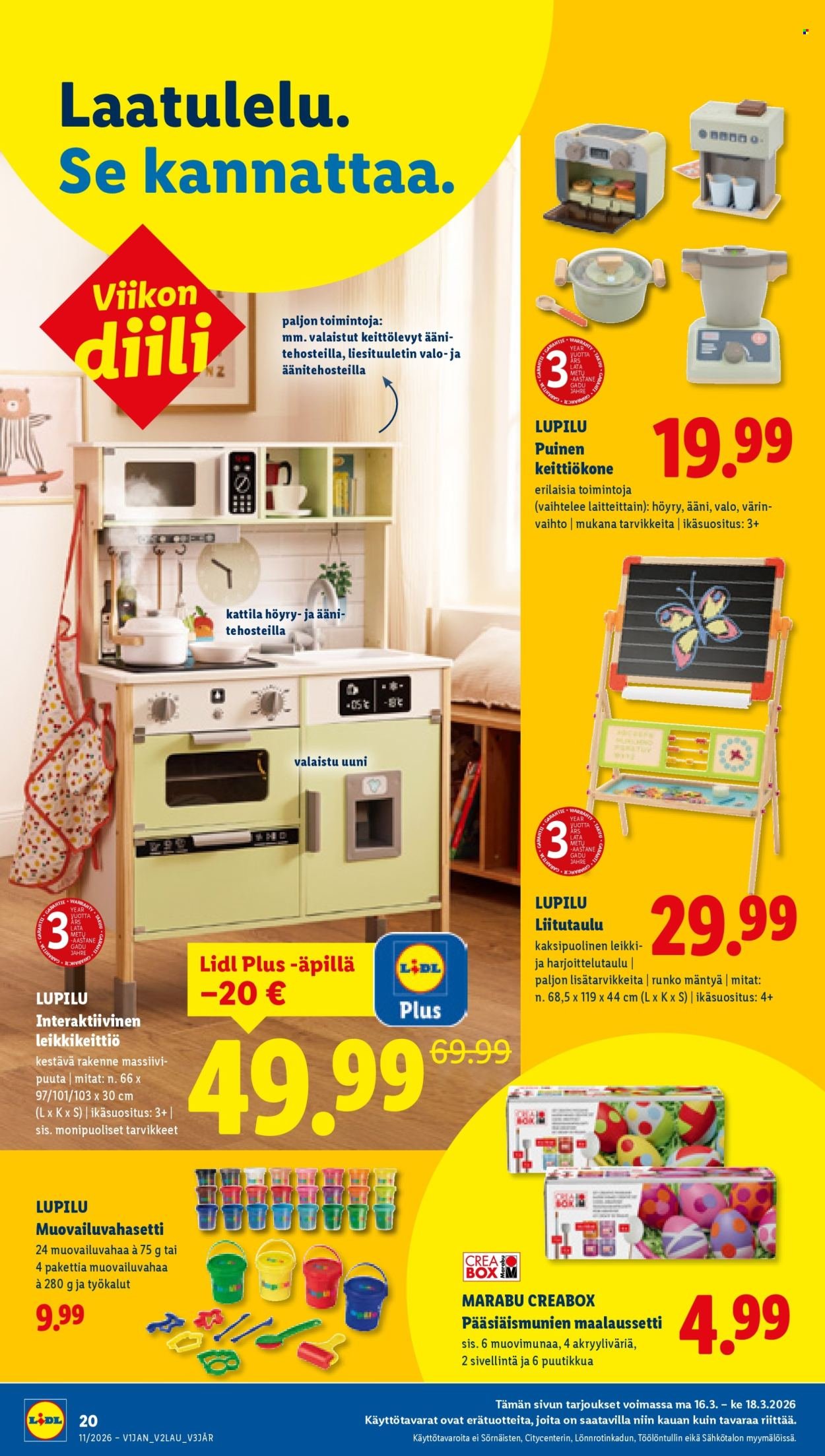 LIDL tarjoukset - Alkaen TO 12.3.2026