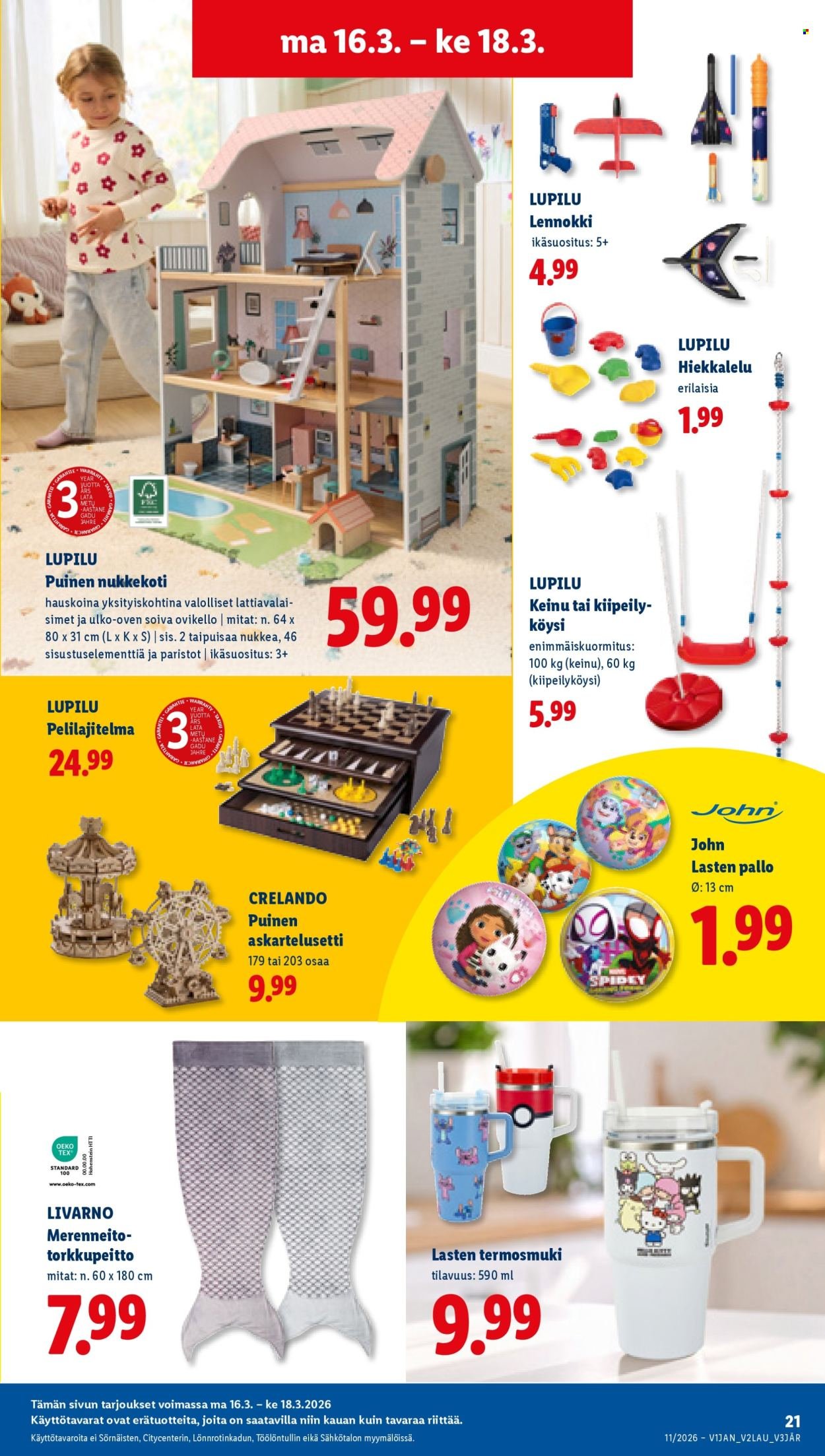 LIDL tarjoukset - Alkaen TO 12.3.2026