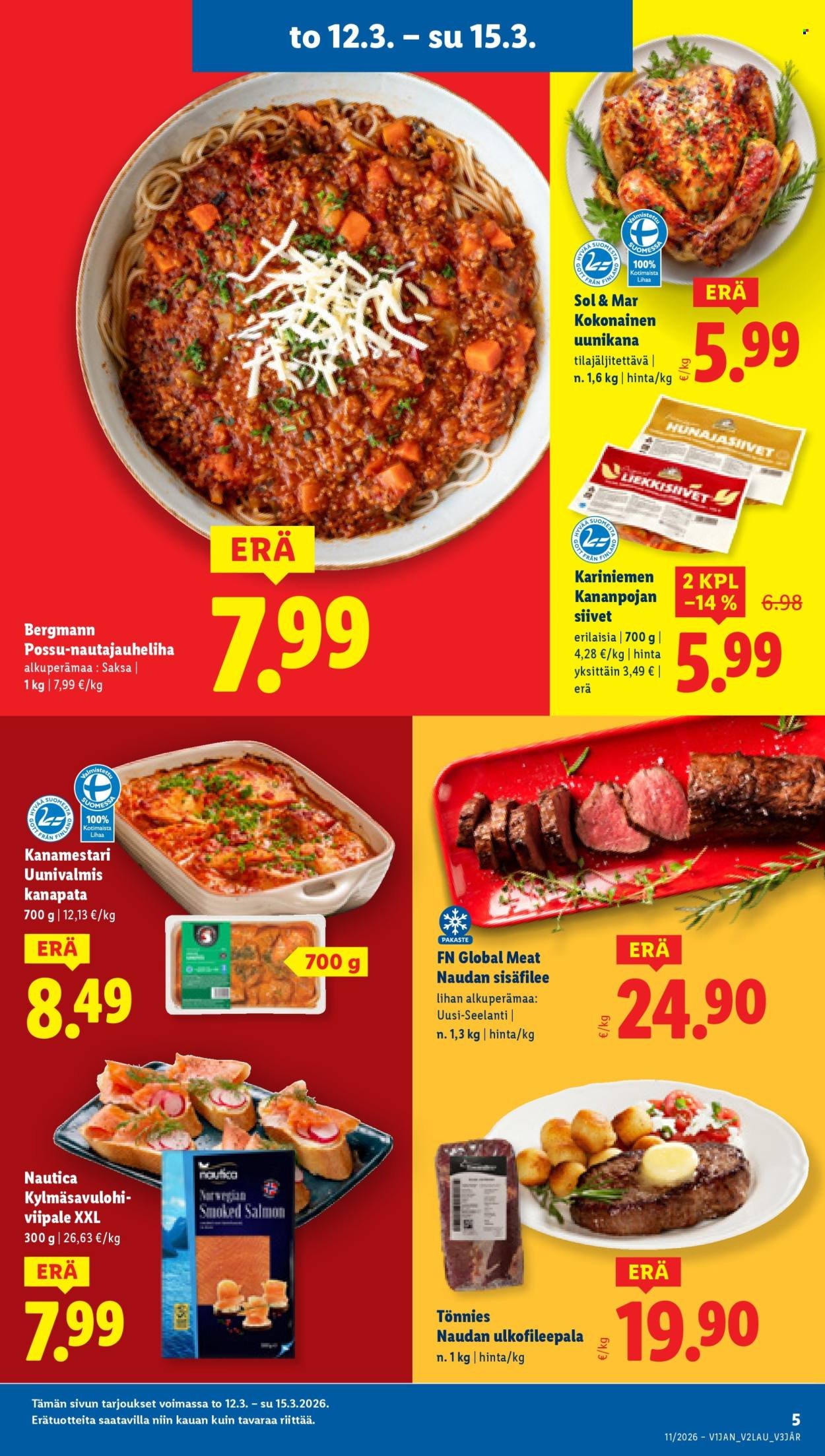 LIDL tarjoukset - Alkaen TO 12.3.2026