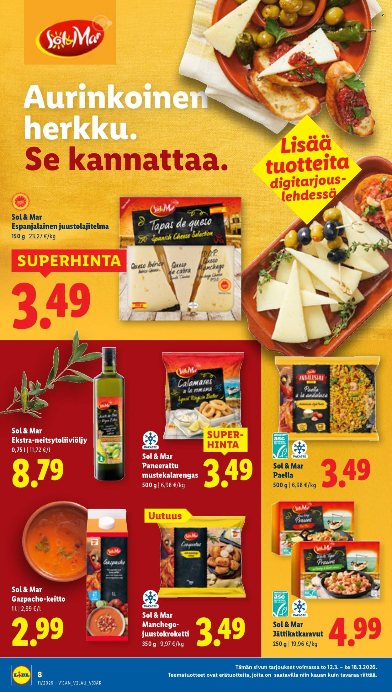 LIDL tarjoukset - Alkaen TO 12.3.2026