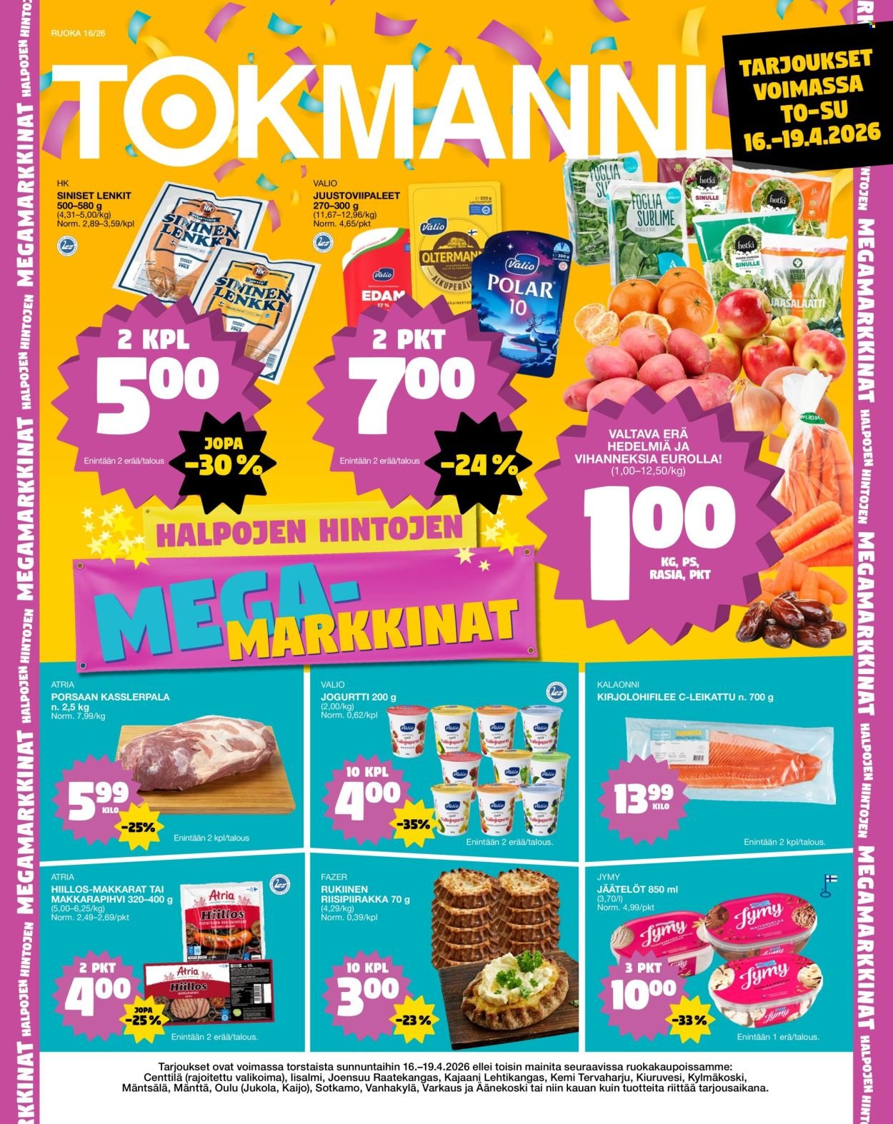 TOKMANNI tarjoukset - Ruokasanomat