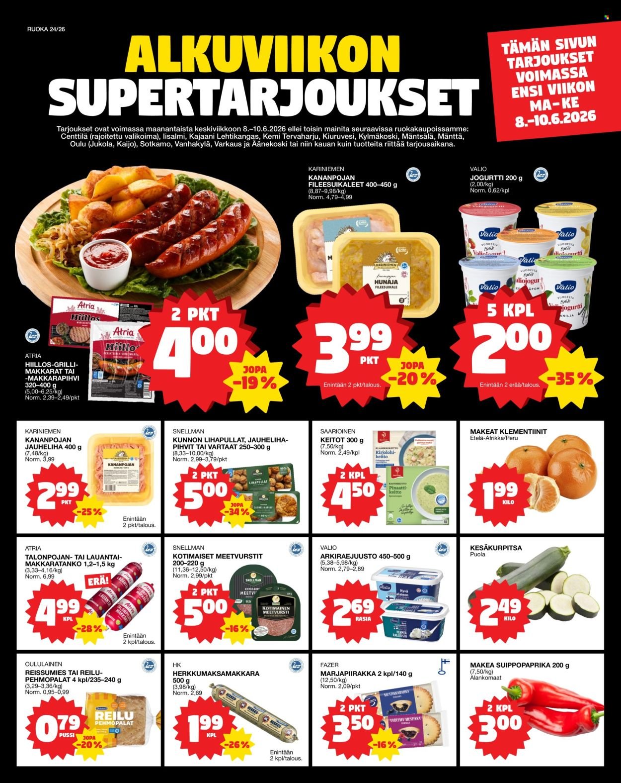 TOKMANNI tarjoukset - Ruokasanomat