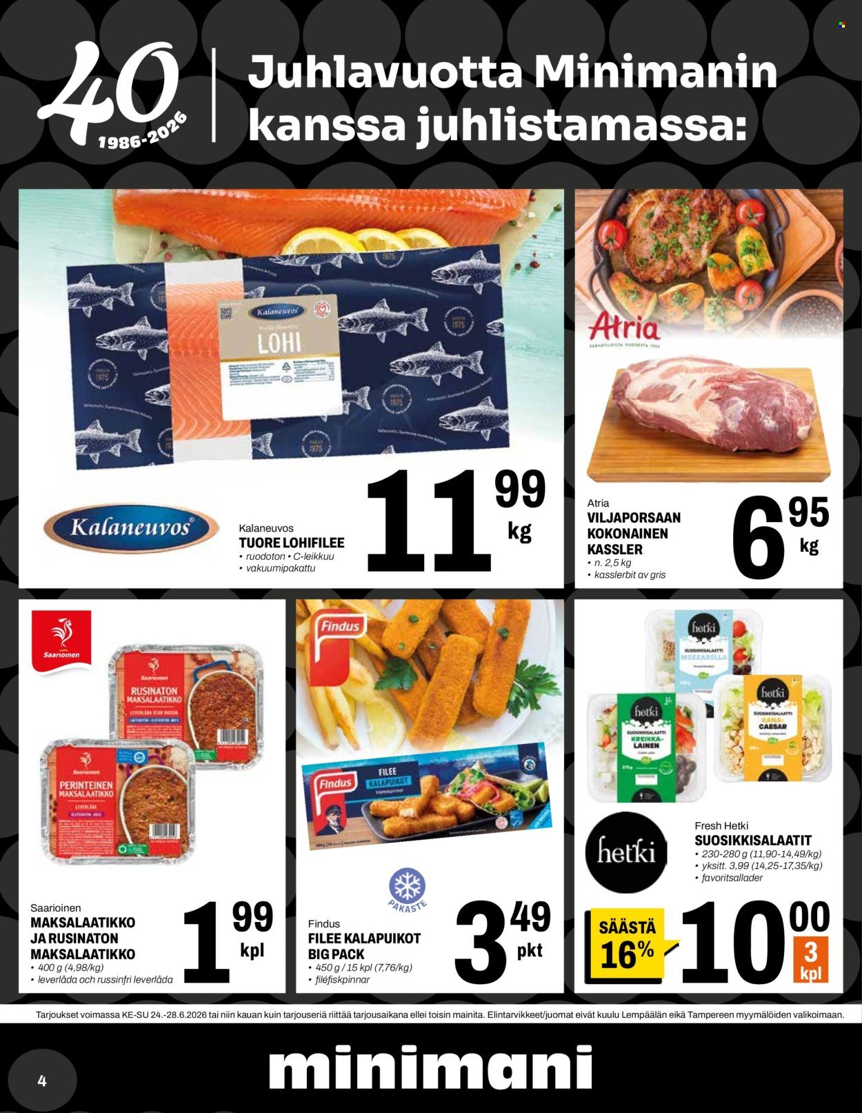 MINIMANI tarjoukset - Alkaen KE 24.6.2026