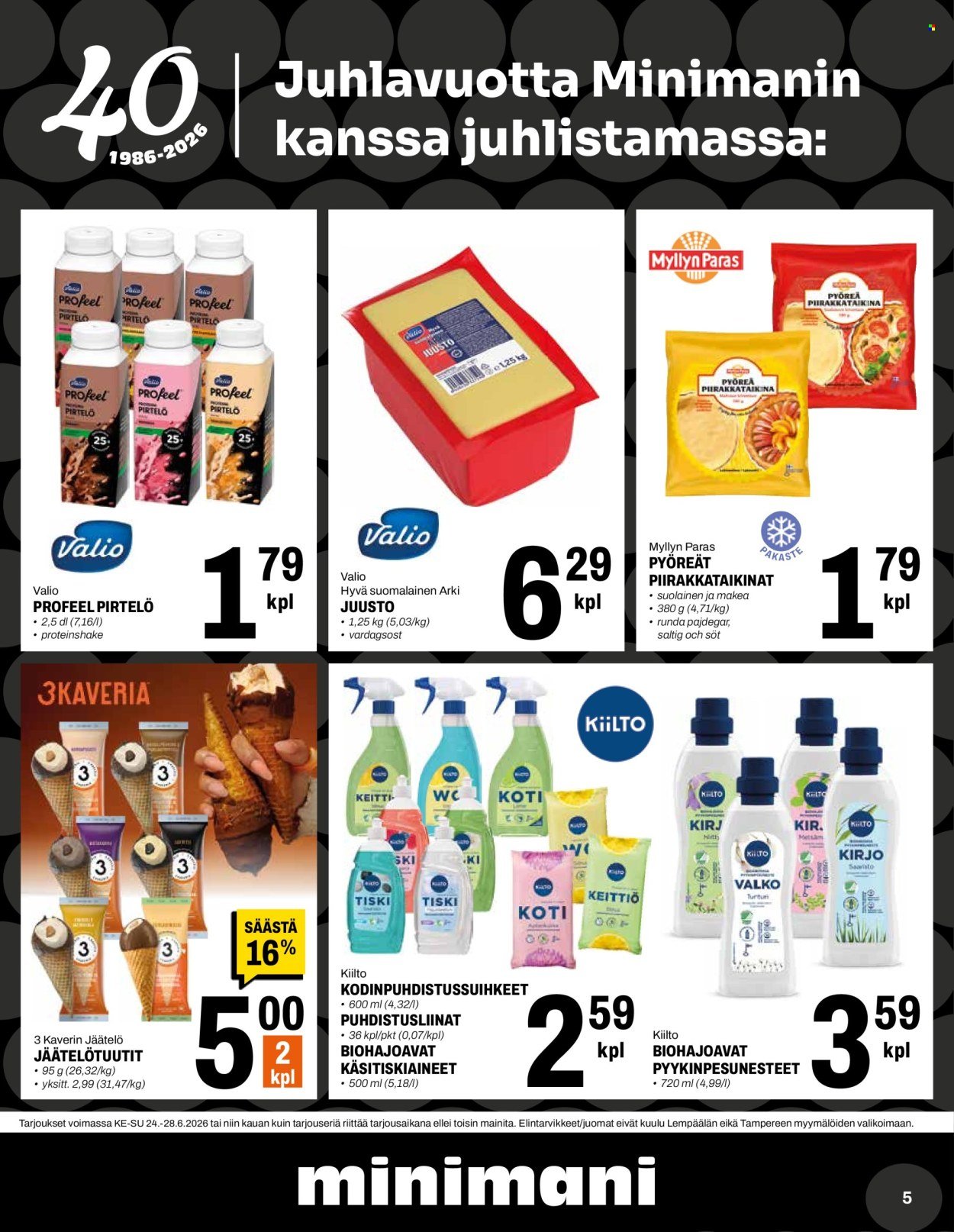 MINIMANI tarjoukset - Alkaen KE 24.6.2026