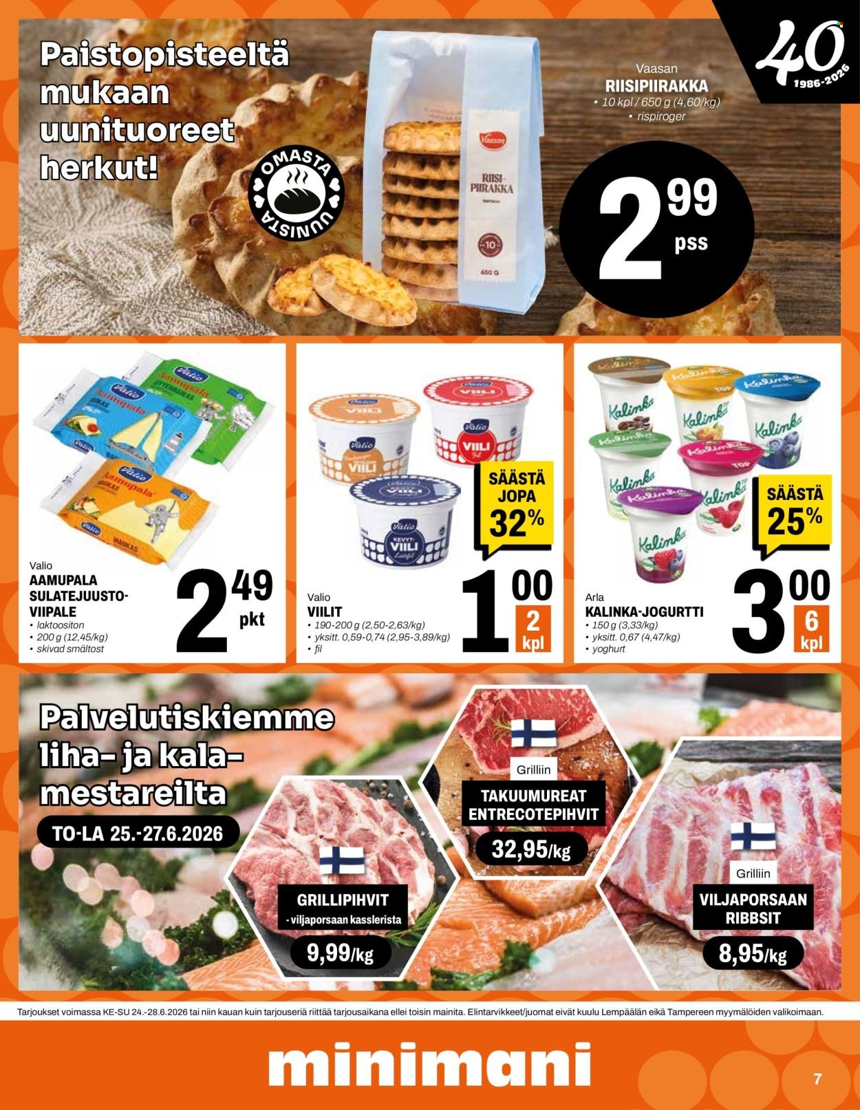 MINIMANI tarjoukset - Alkaen KE 24.6.2026