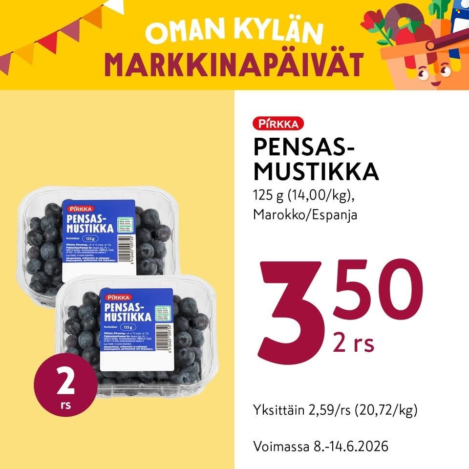 K-MARKET tarjoukset - Alkaen MA 8.6.2026