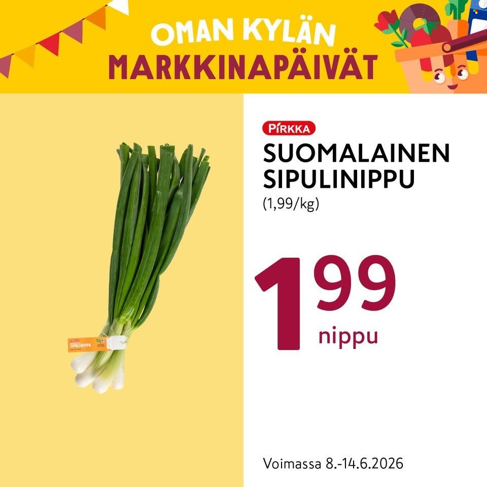 K-MARKET tarjoukset - Alkaen MA 8.6.2026