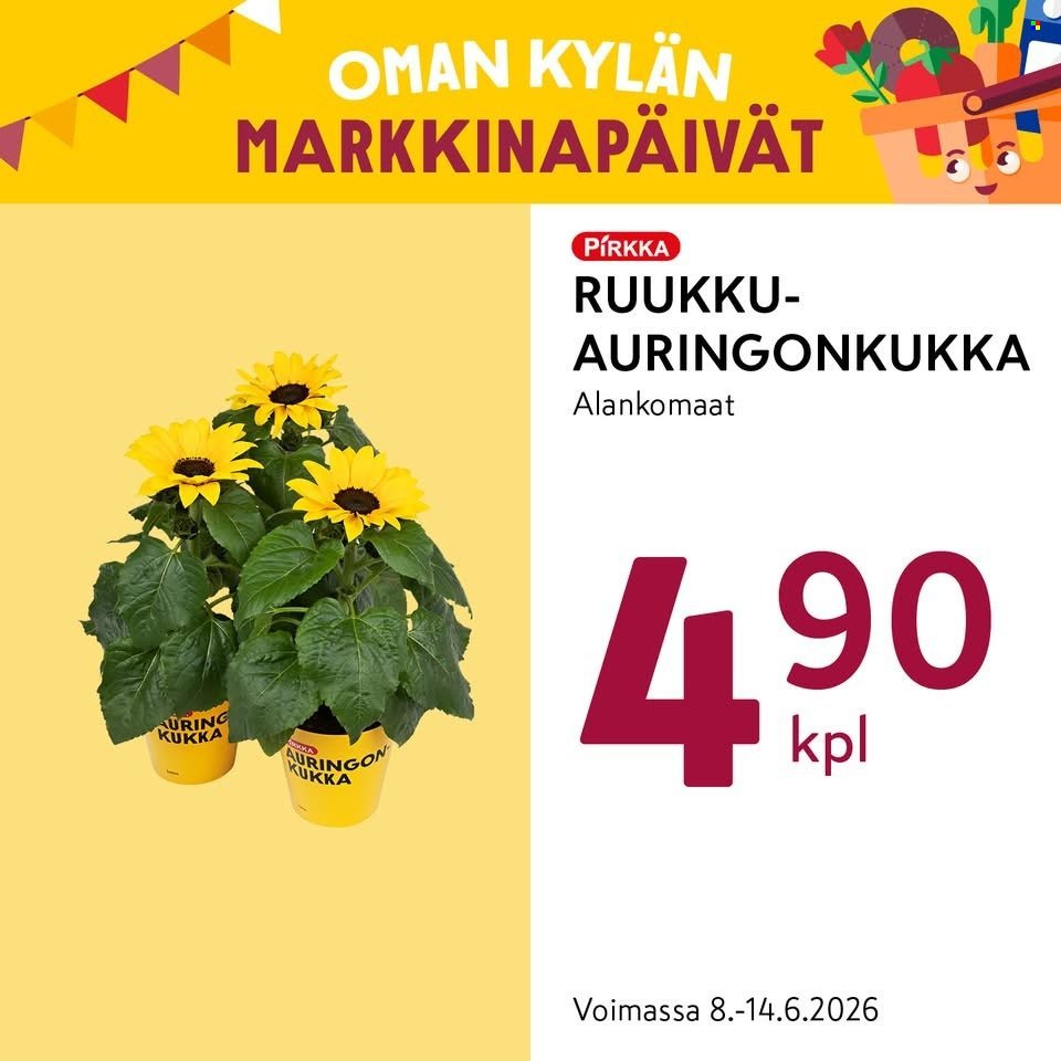 K-MARKET tarjoukset - Alkaen MA 8.6.2026