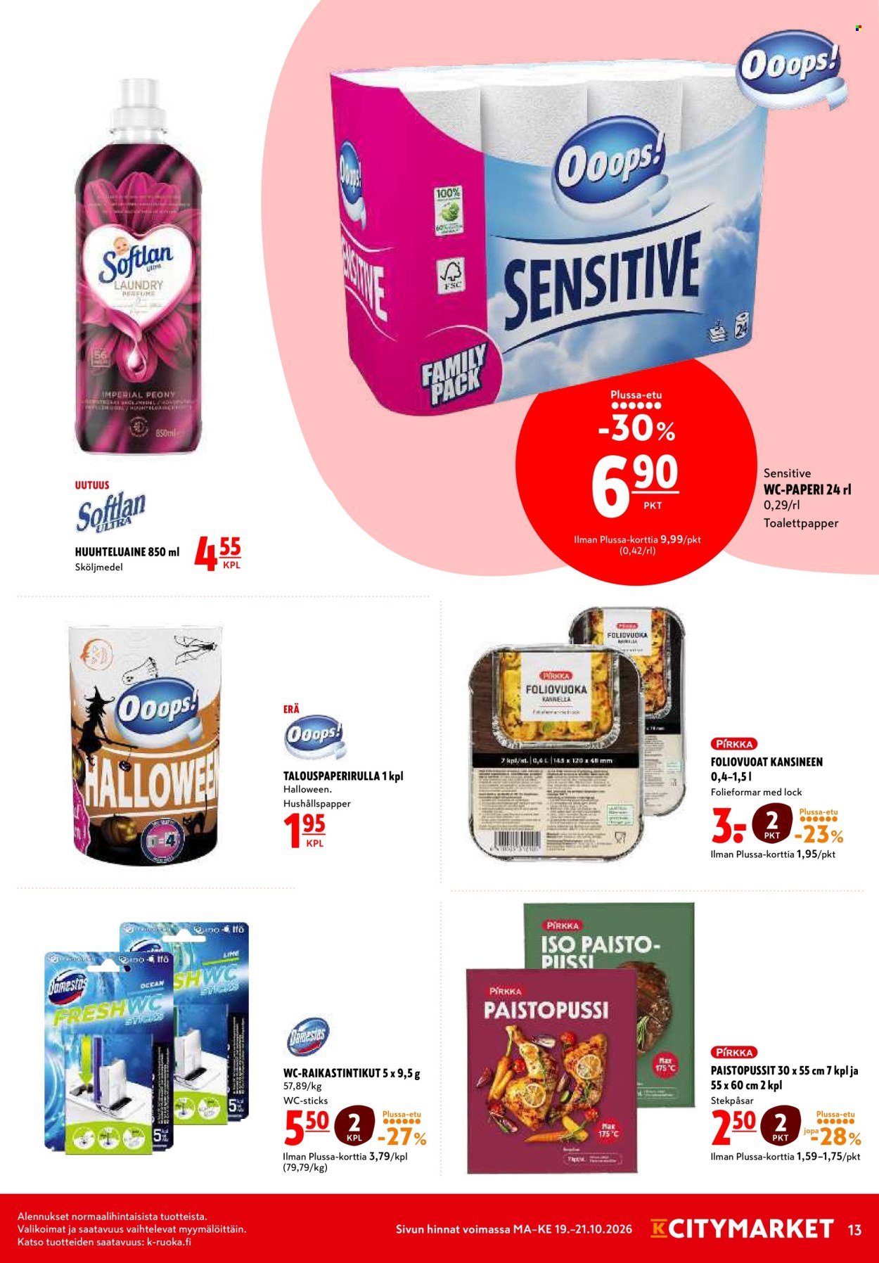 K-CITYMARKET tarjoukset - Alkaen MA 19.10.2026