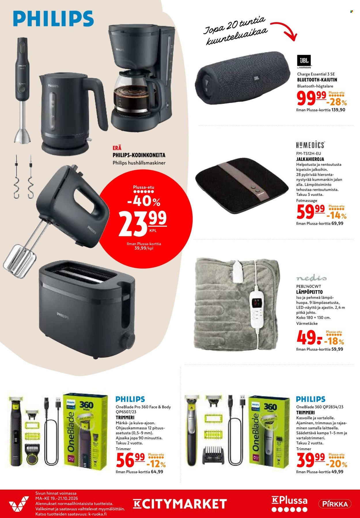 K-CITYMARKET tarjoukset - Alkaen MA 19.10.2026