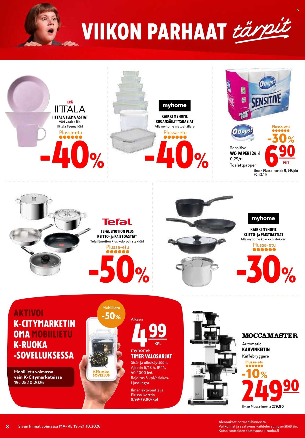 K-CITYMARKET tarjoukset - Alkaen MA 19.10.2026
