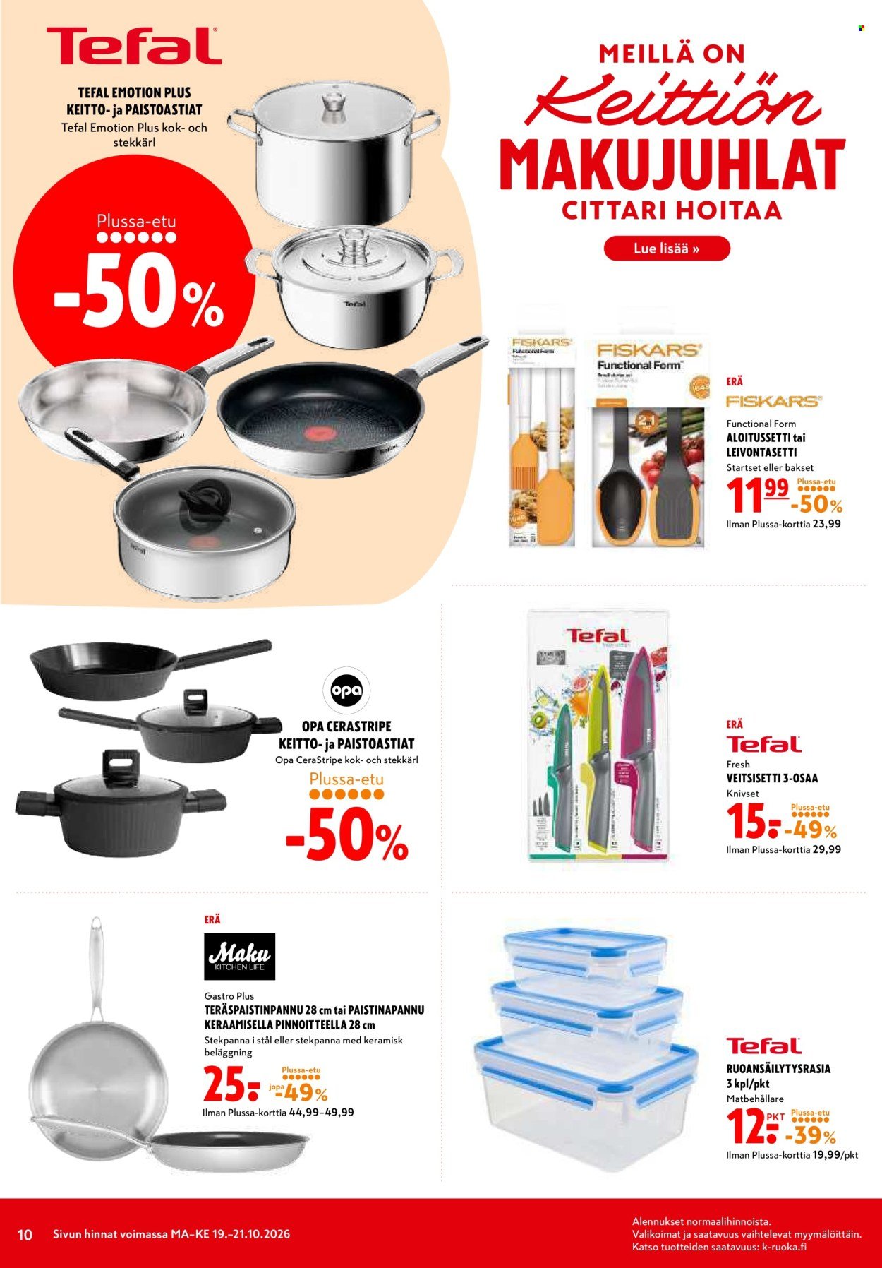 K-CITYMARKET tarjoukset - Alkaen MA 19.10.2026